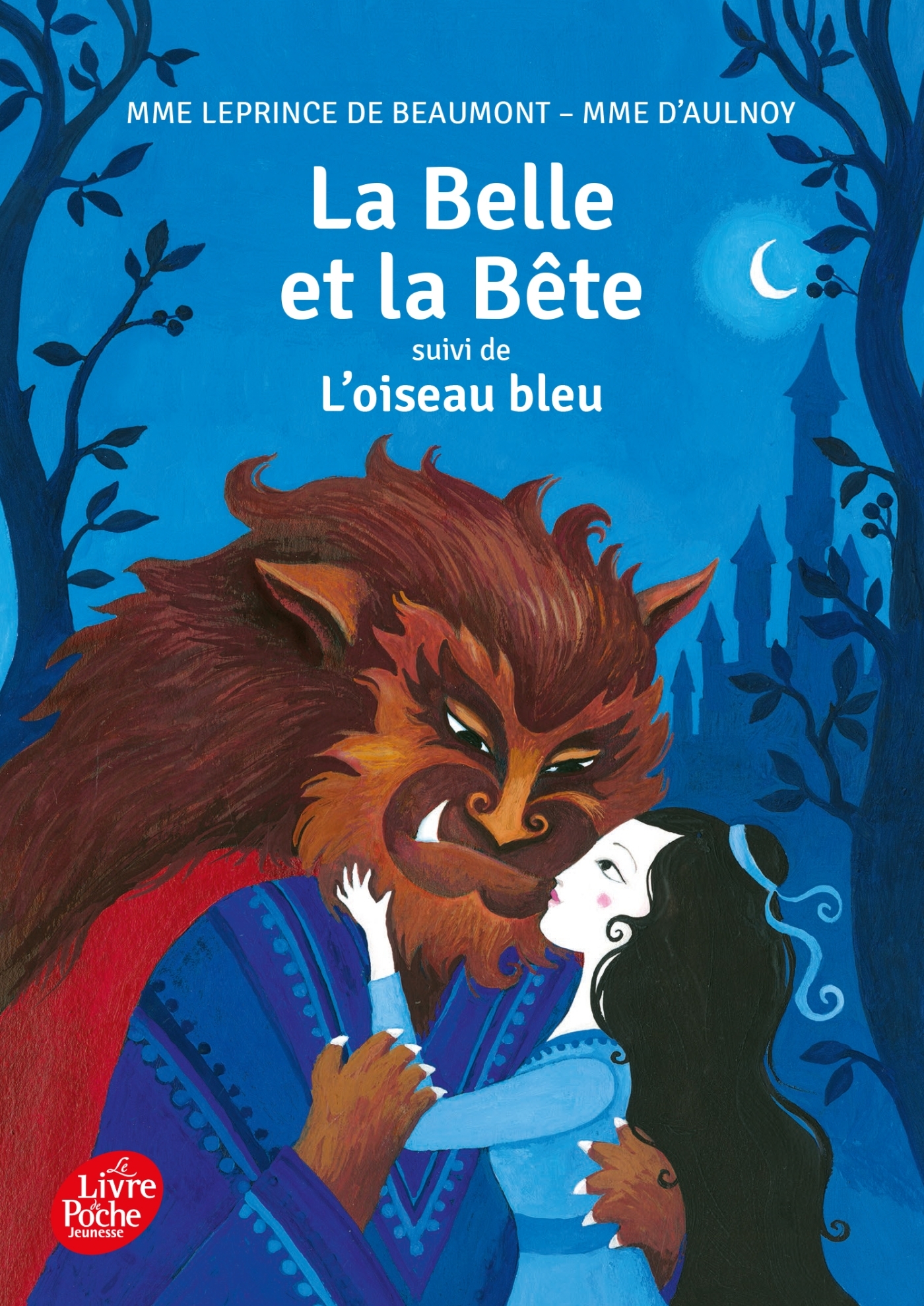 La Belle et la Bête suivi de L'oiseau bleu - collection cadet - Jeanne-Marie Leprince de Beaumont, Anja Klauss, Marie-Catherine Le Jumel de Barneville Aulnoy - POCHE JEUNESSE