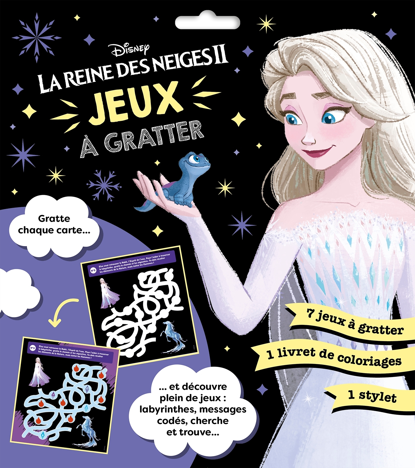 LA REINE DES NEIGES - Les Ateliers Disney - Jeux à gratter - Disney -  Collectif - DISNEY HACHETTE