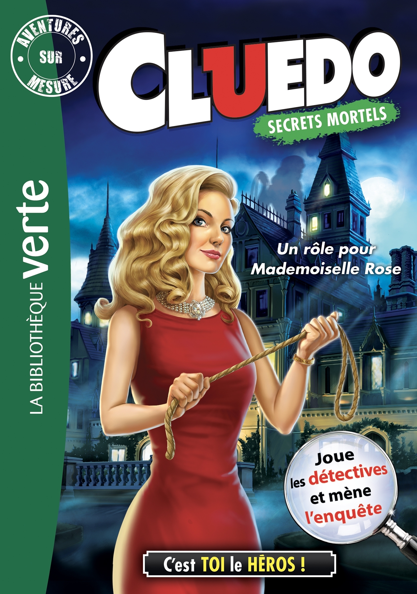 Aventure sur mesure Cluedo 16 - Un rôle pour Mademoiselle Rose - Hasbro Hasbro - HACHETTE JEUN.