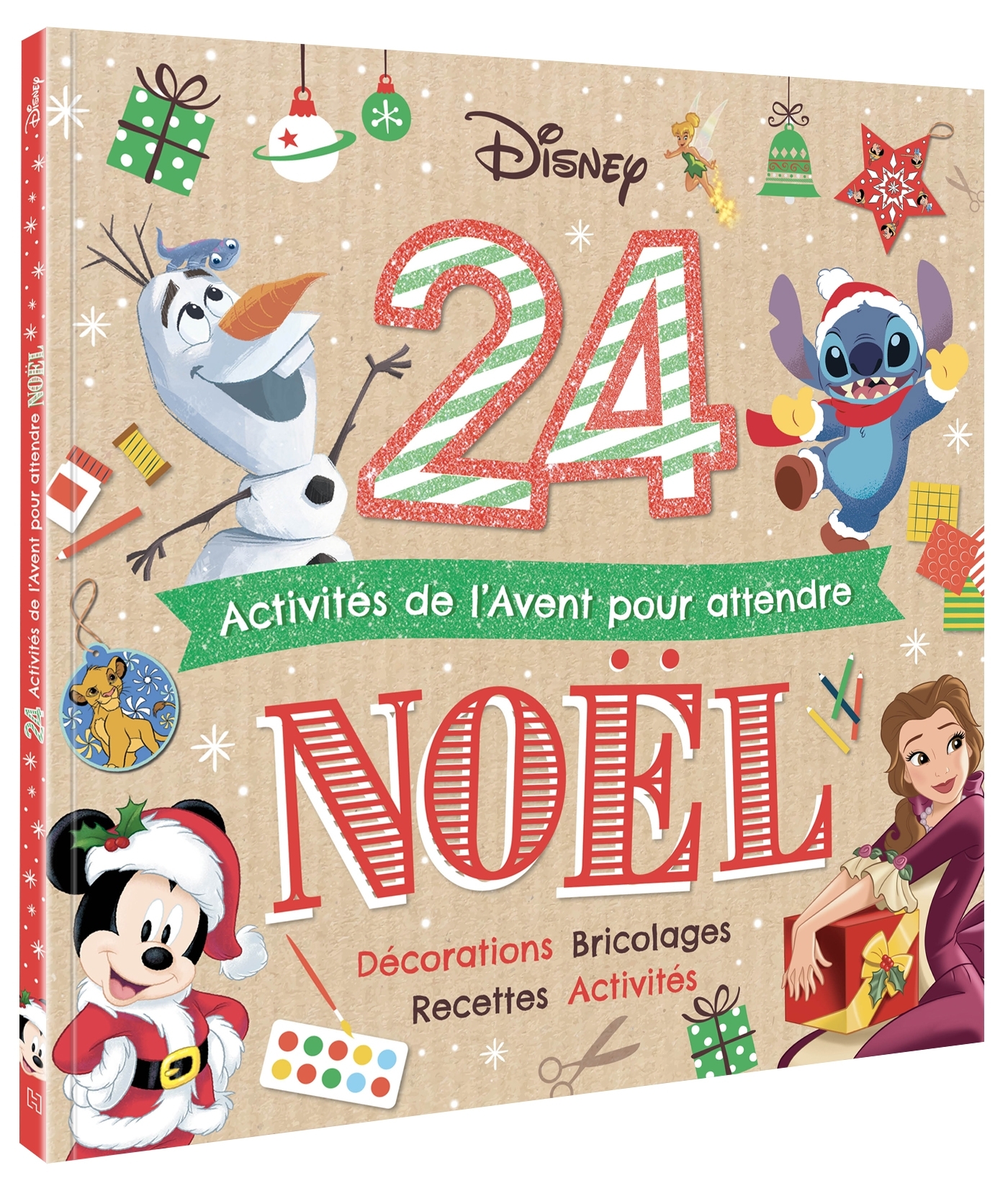 DISNEY - 24 activités de l'Avent pour attendre Noël - XXX - DISNEY HACHETTE