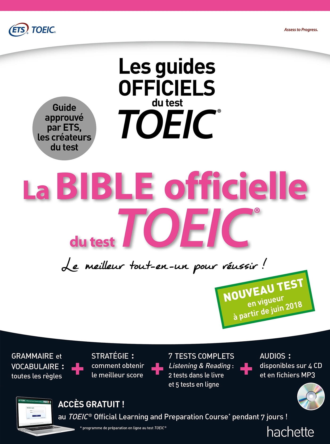 La Bible officielle du TOEIC® (conforme au nouveau test TOEIC) -   - HACHETTE EDUC