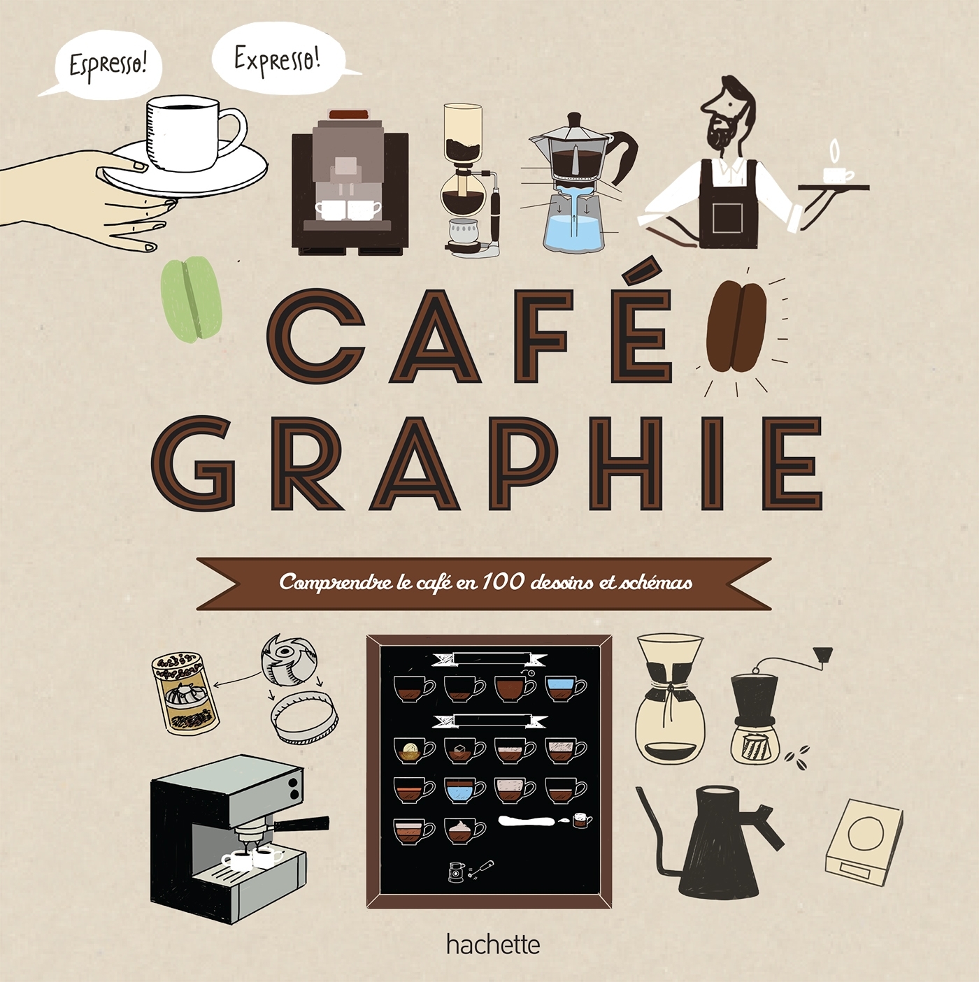 Cafégraphie - ANNE CARON - HACHETTE PRAT