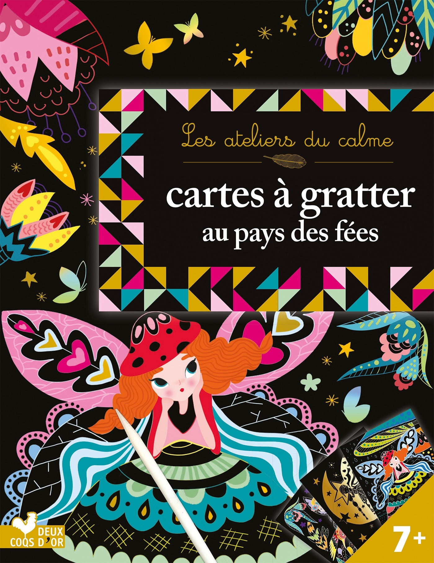 Cartes à gratter - Au pays des fées - CINZIA SILEO - DEUX COQS D OR