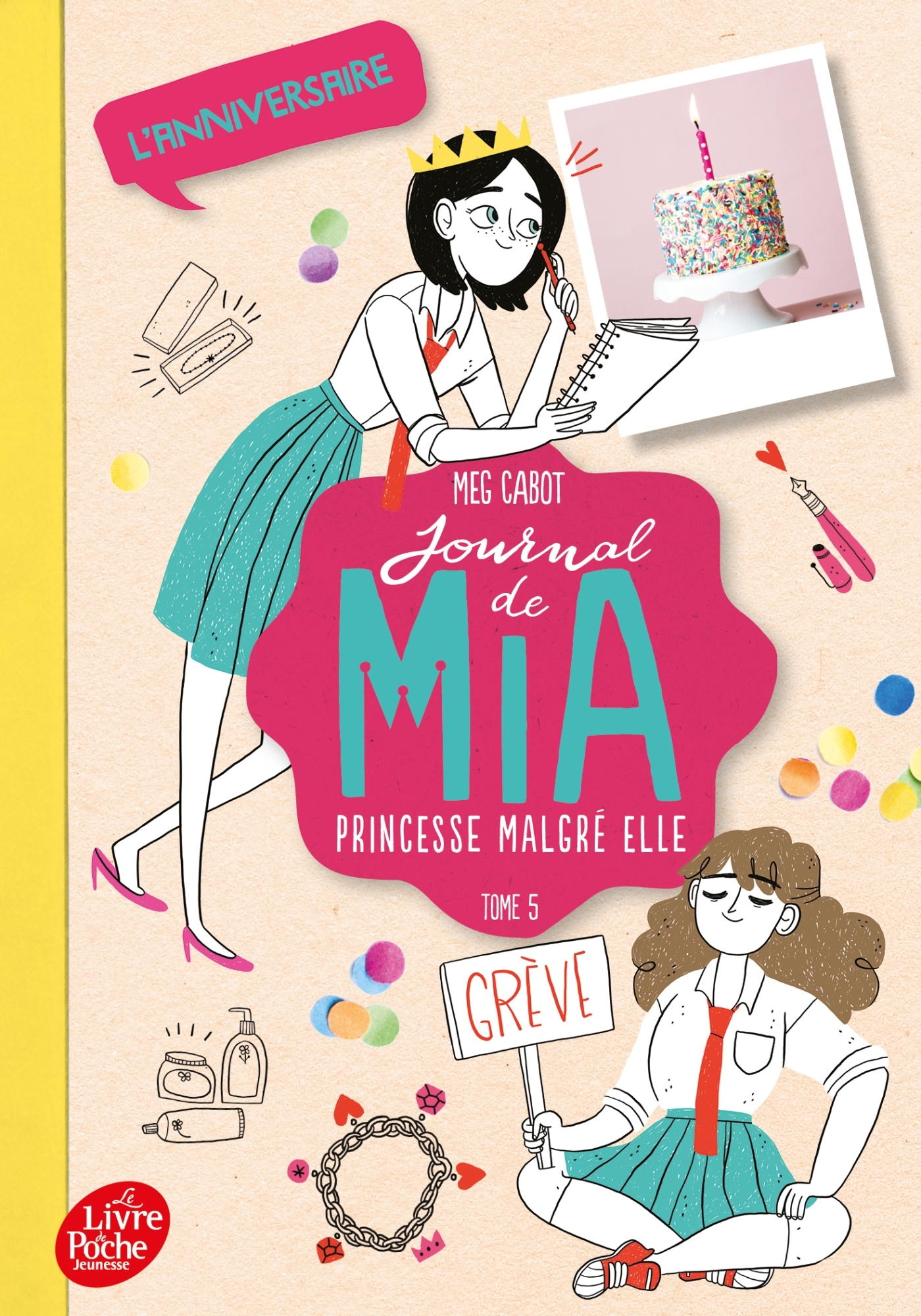 Journal de Mia, princesse malgré elle - Tome 5 - Meg Cabot, Josette Chicheportiche - POCHE JEUNESSE