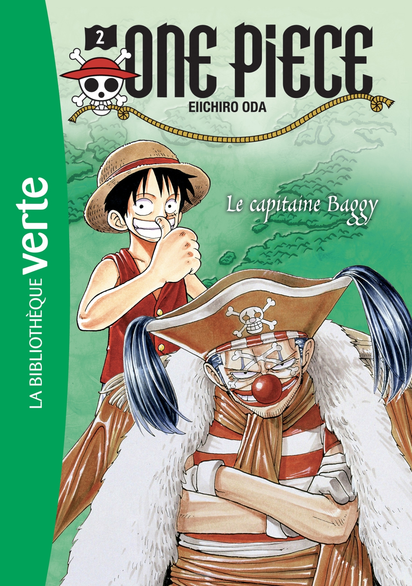 One Piece 02 NED 2018 - Le Capitaine Baggy - Eiichiro Oda, Nicolas Jaillet - HACHETTE JEUN.