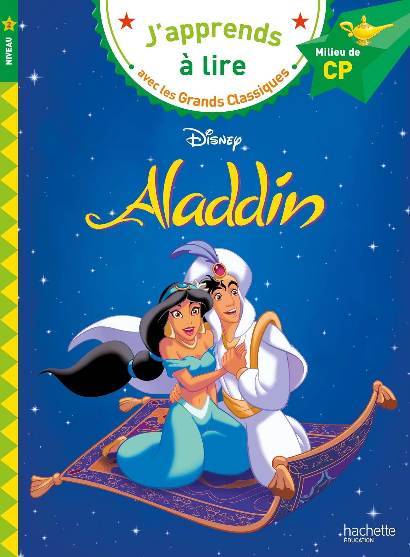 Disney - Aladdin, CP Niveau 2 - Isabelle Albertin - HACHETTE EDUC