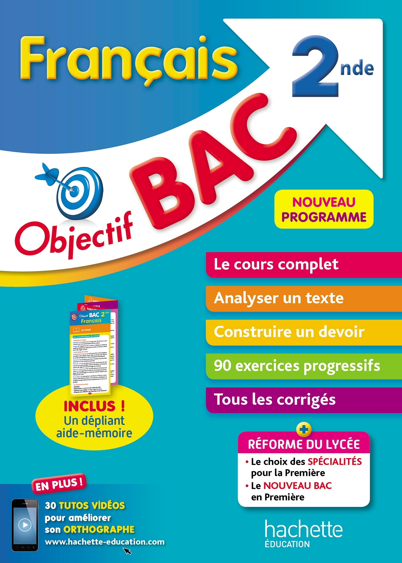 Objectif Bac - Français 2nde - Isabelle Lisle - HACHETTE EDUC