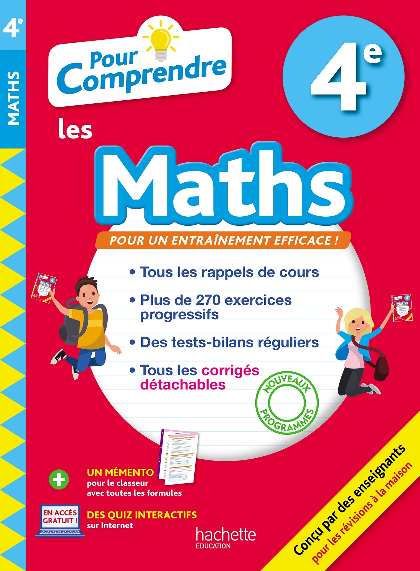 Pour Comprendre Maths 4E - Philippe Rousseau, Nicolas Clamart - HACHETTE EDUC