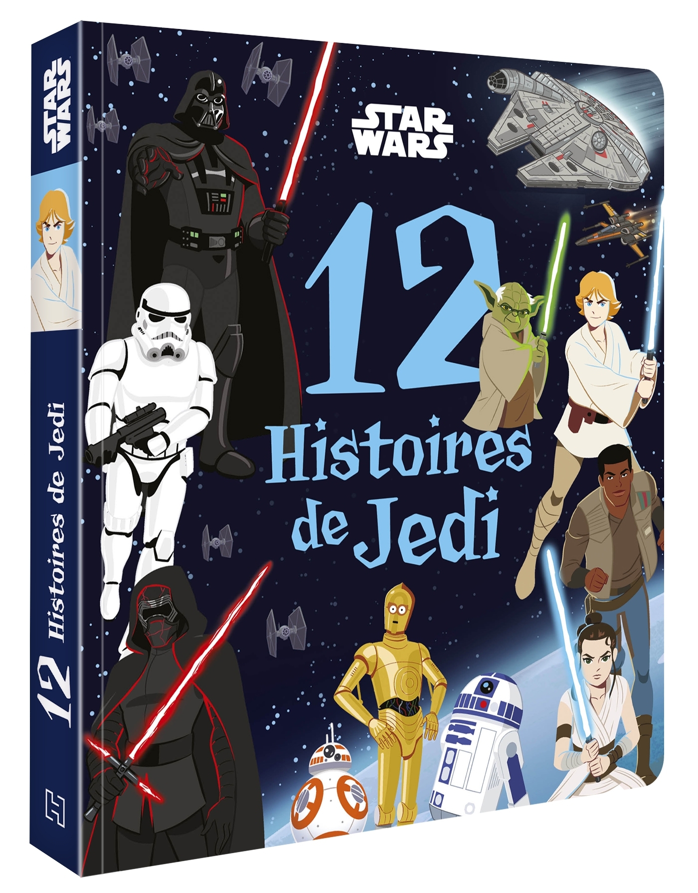 STAR WARS - 12 HISTOIRES DE JEDI -  Collectif - DISNEY HACHETTE