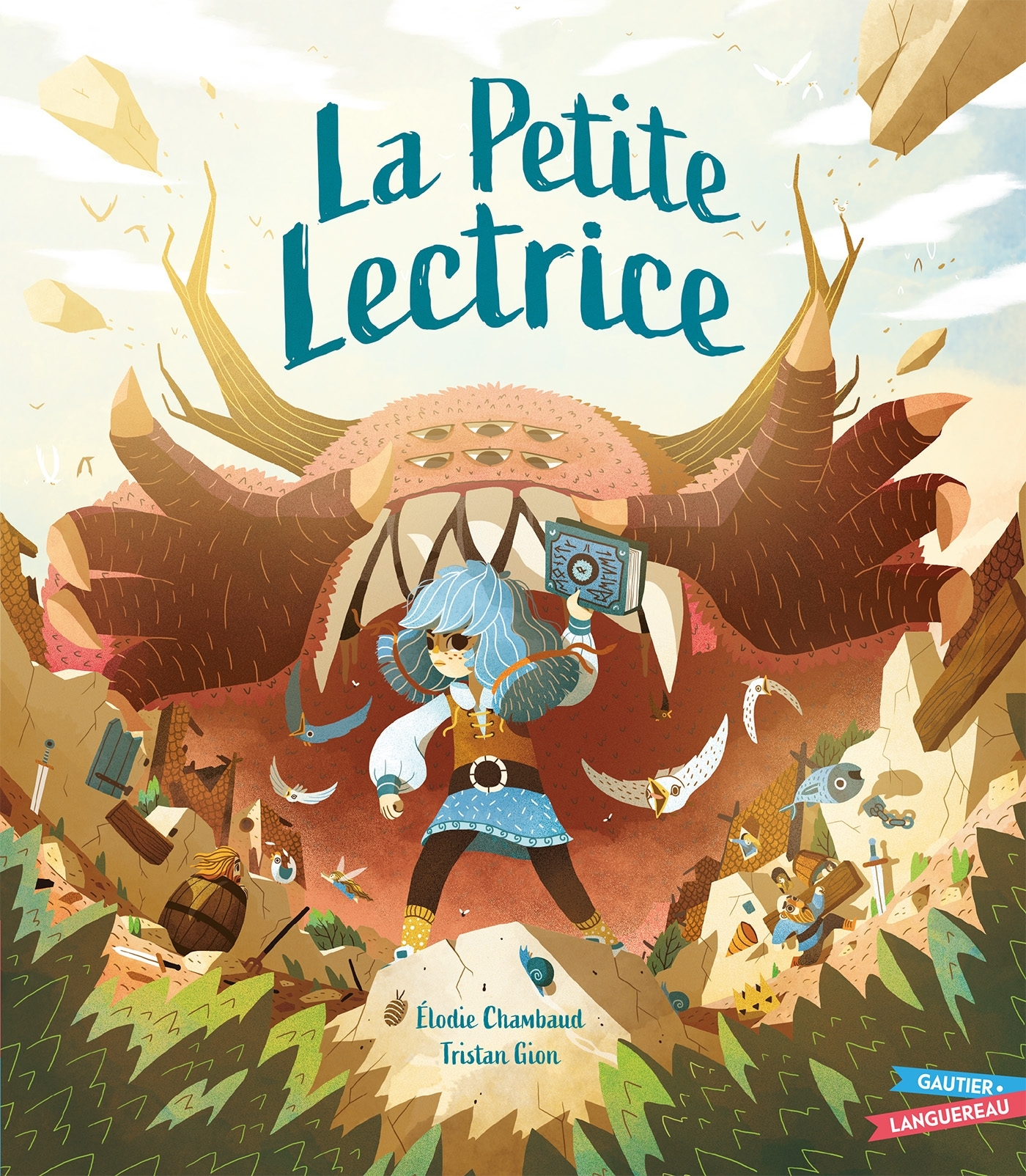 La petite lectrice - Elodie Chambaud, Tristan Gion - GAUTIER LANGU.