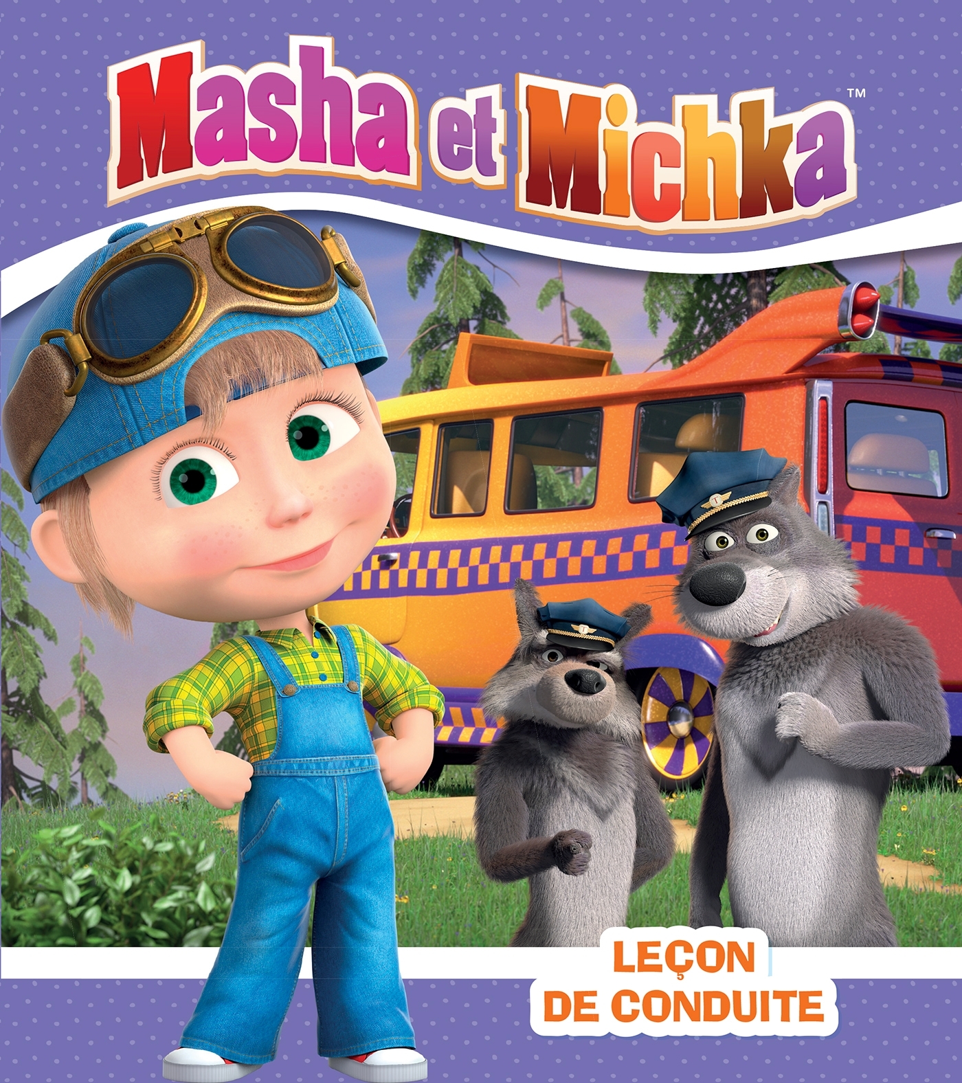 Masha et Michka - Leçon de conduite - XXX - HACHETTE JEUN.