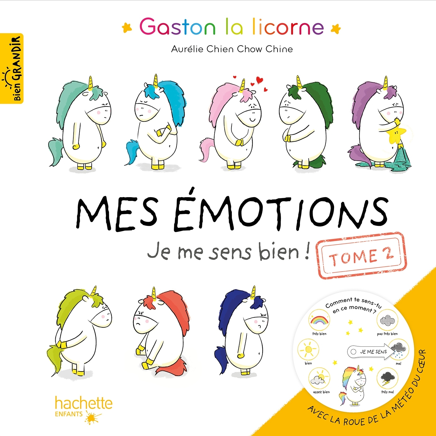 Mes émotions - Tome 2 - Aurélie Chien Chow Chine - HACHETTE ENFANT