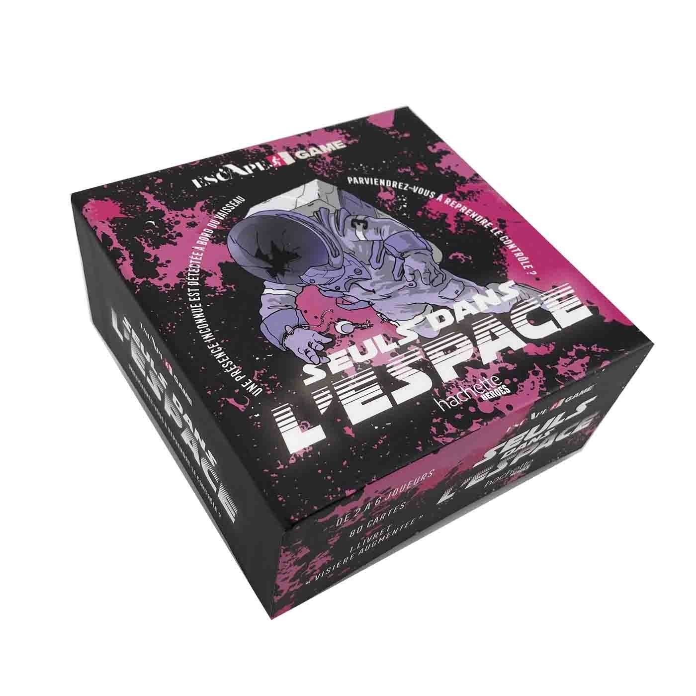 Boîte Escape Game - Seuls dans l'espace - Nicolas Lozzi, Stéphane Caneva - HACHETTE HEROES