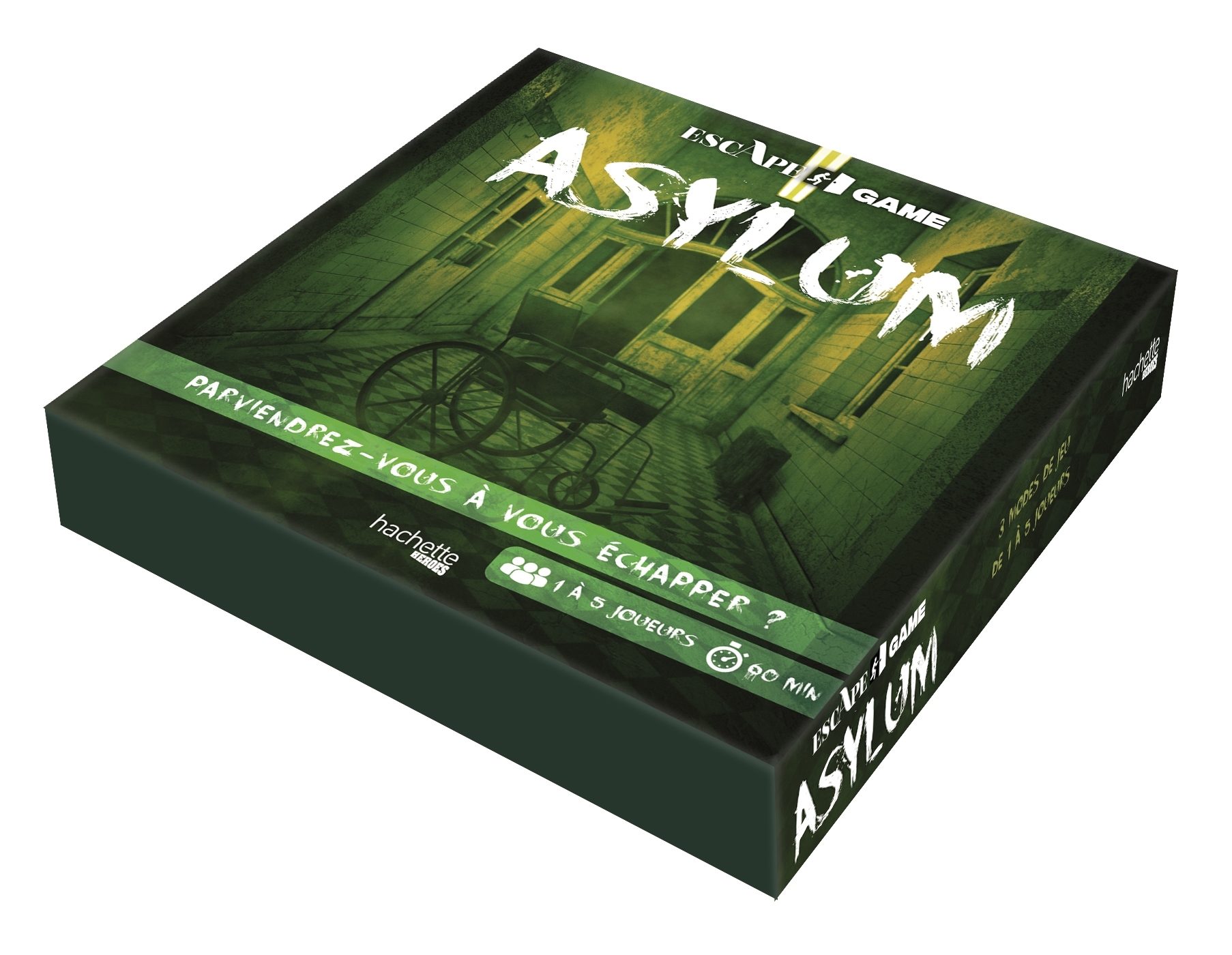 Escape Game Asylum - Virgile Iscan - HACHETTE HEROES