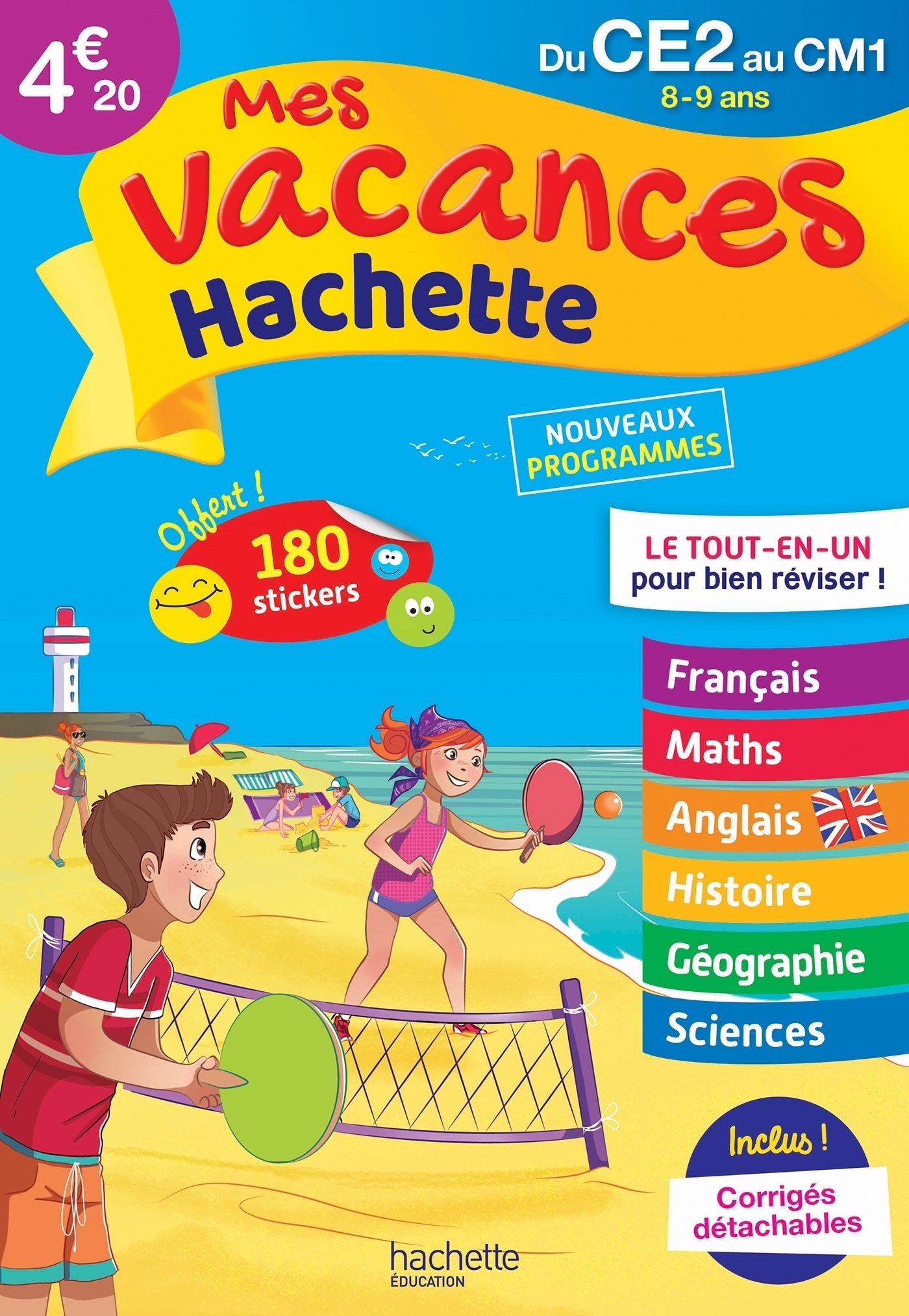 Mes Vacances Hachette - Du CE2 au CM1 - Cahier de vacances 2022 - Philippe Simon, Ann Rocard, Daniel Berlion, Ninon Rame - HACHETTE EDUC