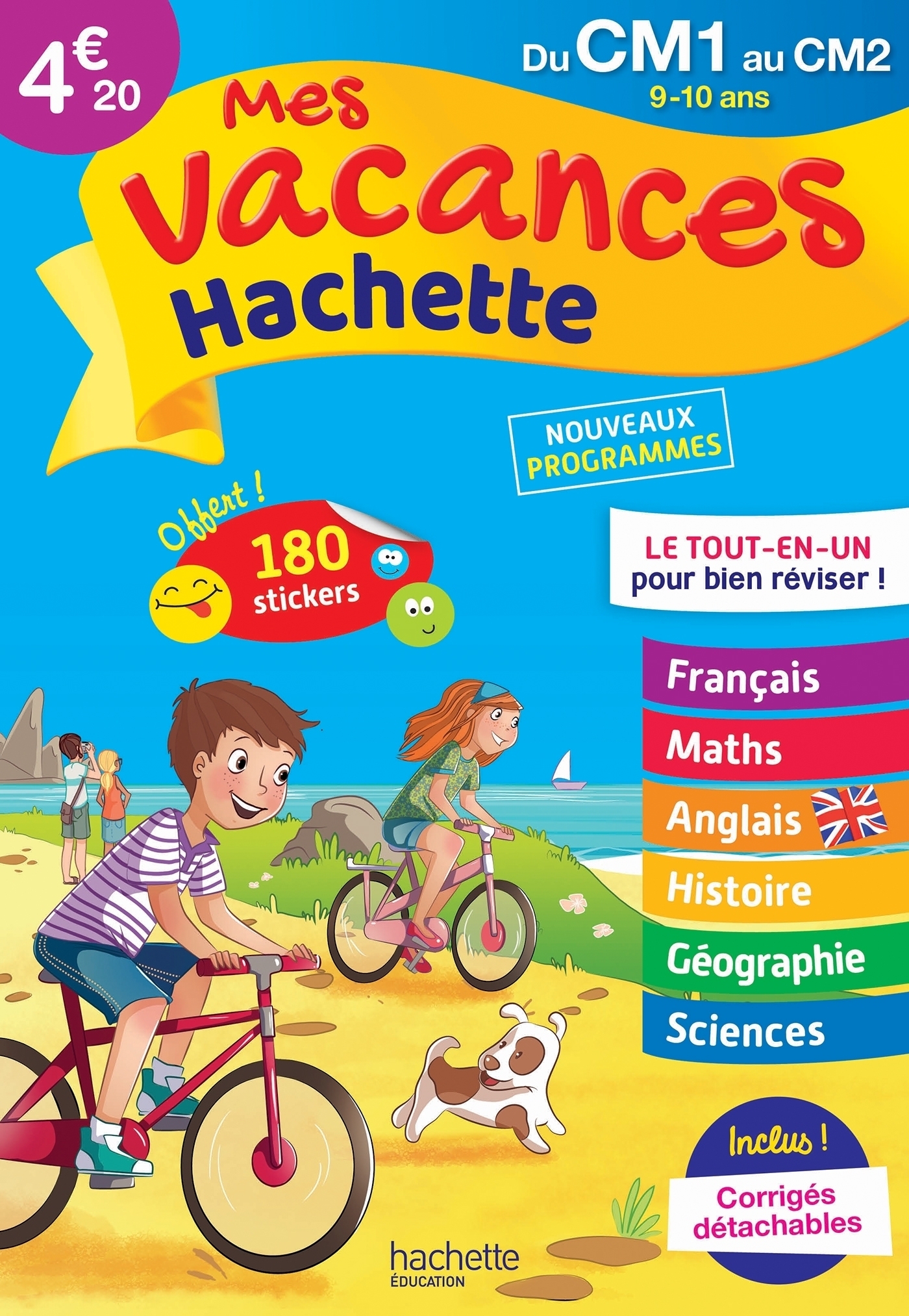 Mes Vacances Hachette - Du CM1 au CM2 - Cahier de vacances 2022 - Philippe Simon, Ann Rocard, Daniel Berlion - HACHETTE EDUC