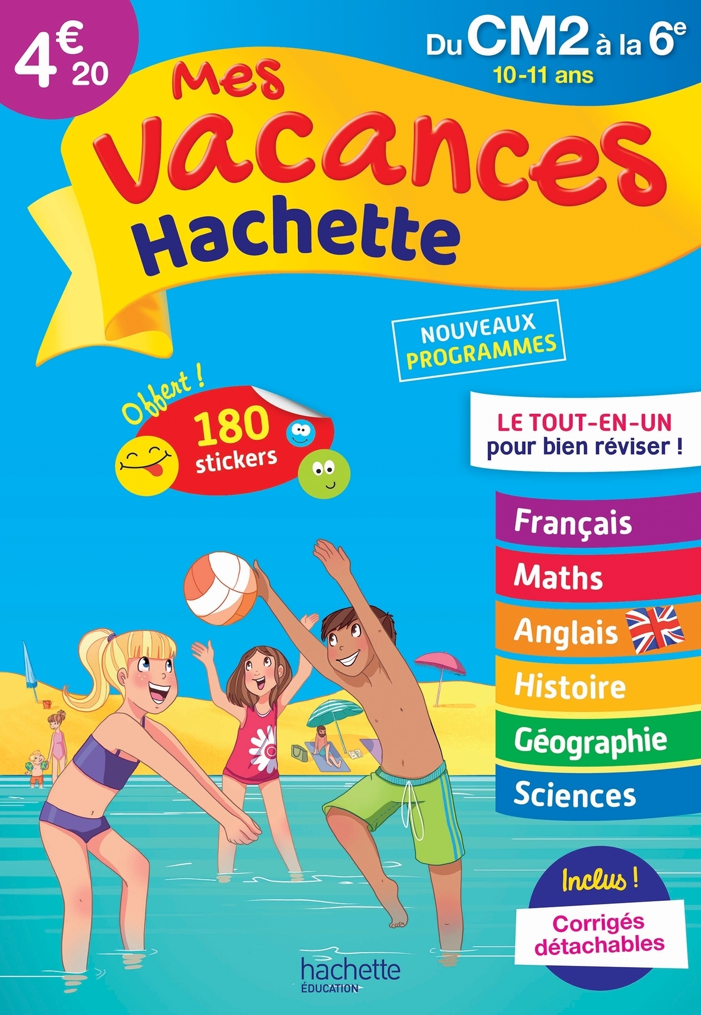 Mes Vacances Hachette - Du CM2 à la 6E - Cahier de vacances 2022 - Philippe Simon, Ann Rocard, Daniel Berlion - HACHETTE EDUC