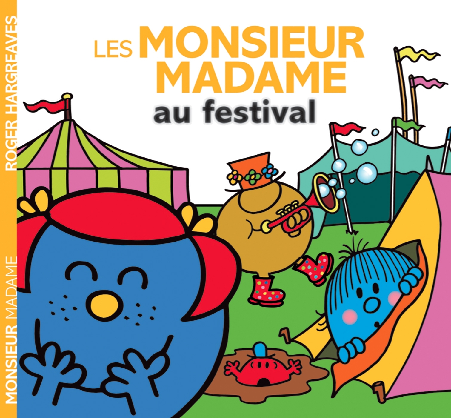 Les Monsieur Madame au festival - Adam Hargreaves - HACHETTE JEUN.