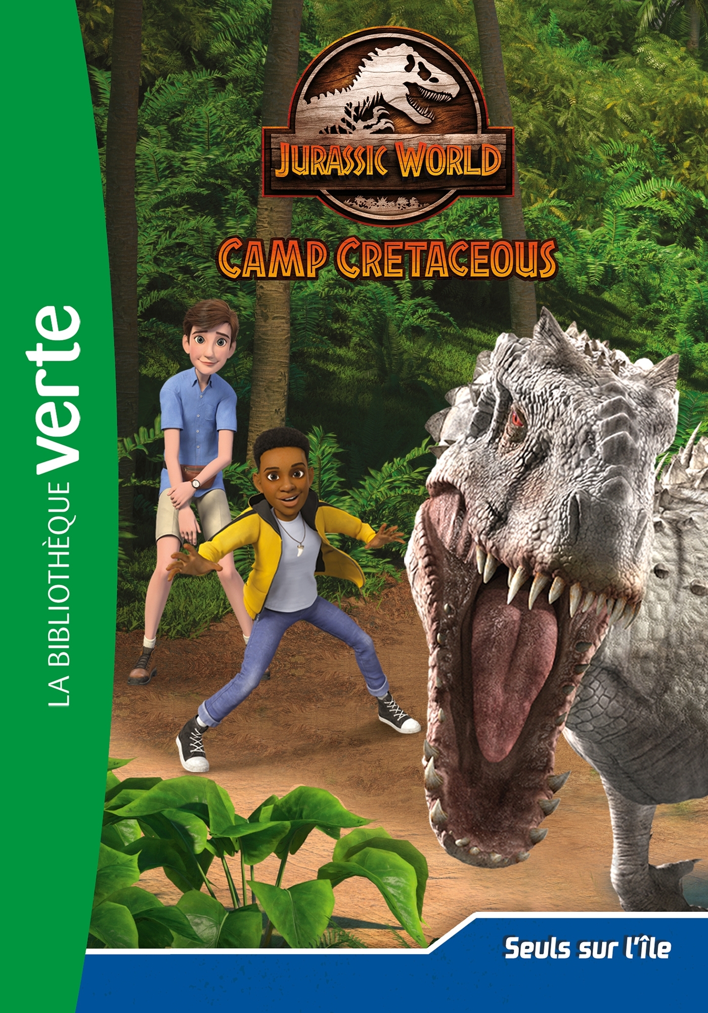 Jurassic World, la colo du crétacé 04 - Seuls sur l'île -   - HACHETTE JEUN.