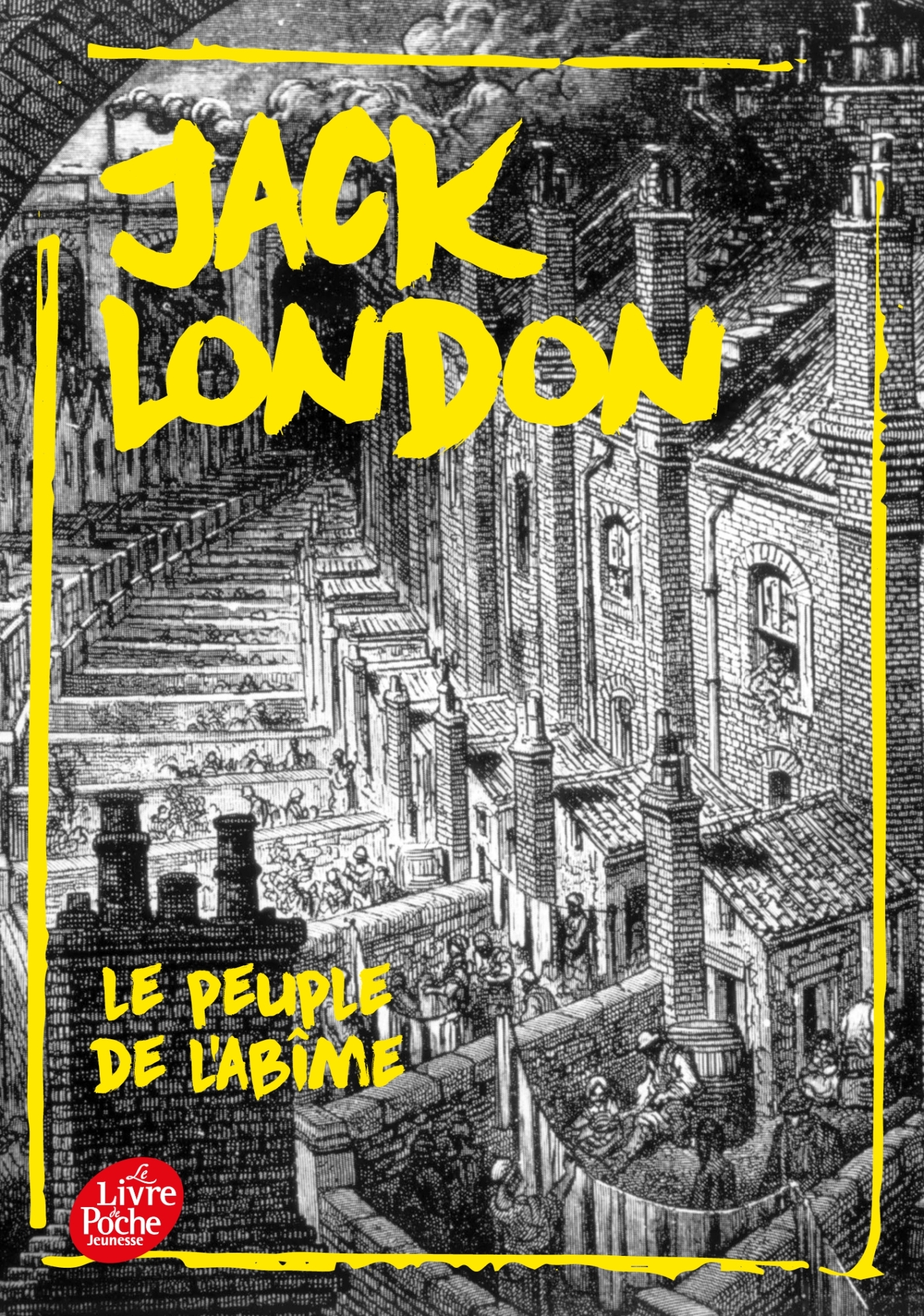 Le peuple de l'abîme - Paul Gruyer, Louis Postif, Jack London, François Postif - POCHE JEUNESSE