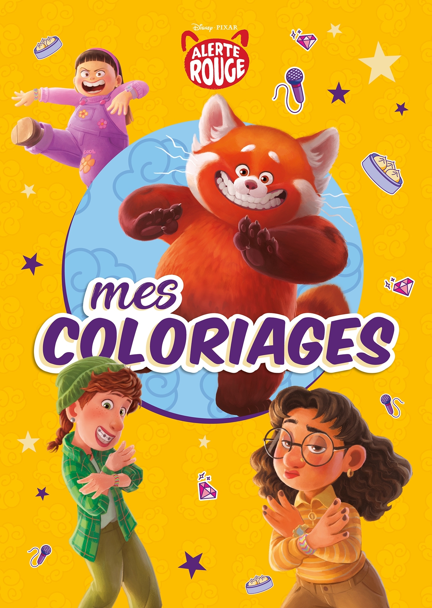 ALERTE ROUGE - Mes Coloriages - Disney Pixar -  Collectif - DISNEY HACHETTE