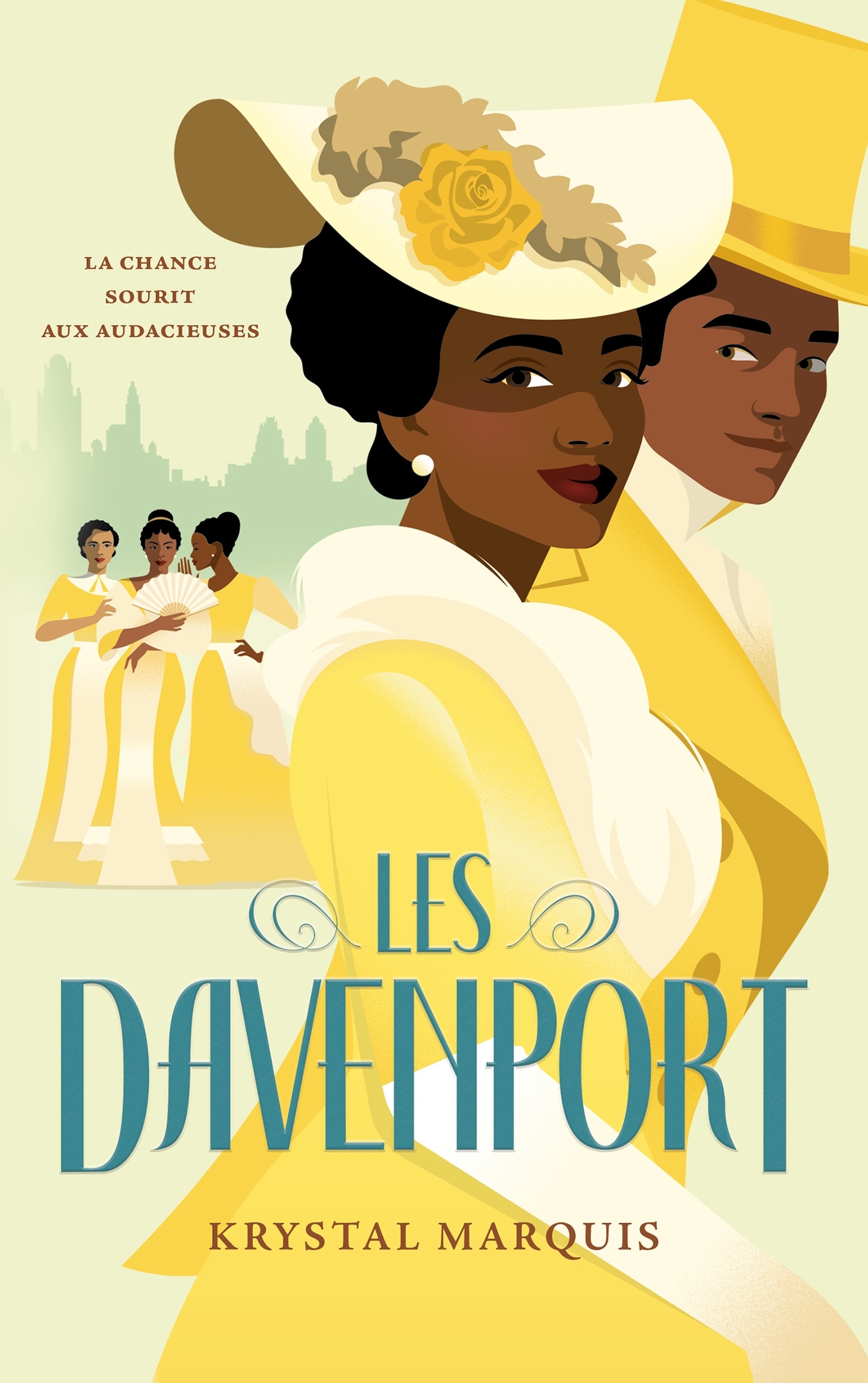 Les Davenport - Krystal Marquis, Charlotte Faraday - HACHETTE ROMANS