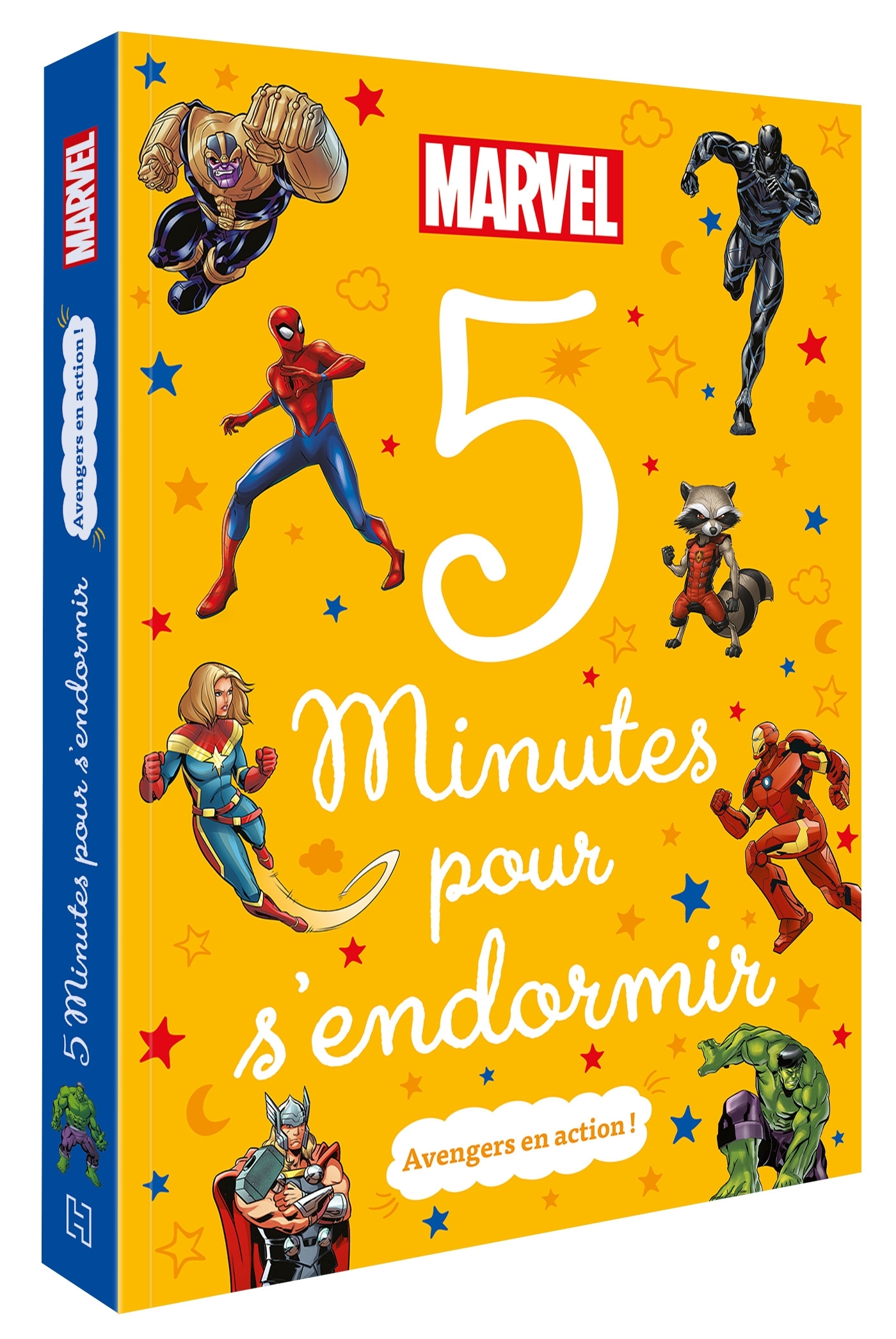 MARVEL - 5 minutes pour s'endormir - Spécial Avengers -  Collectif - DISNEY HACHETTE