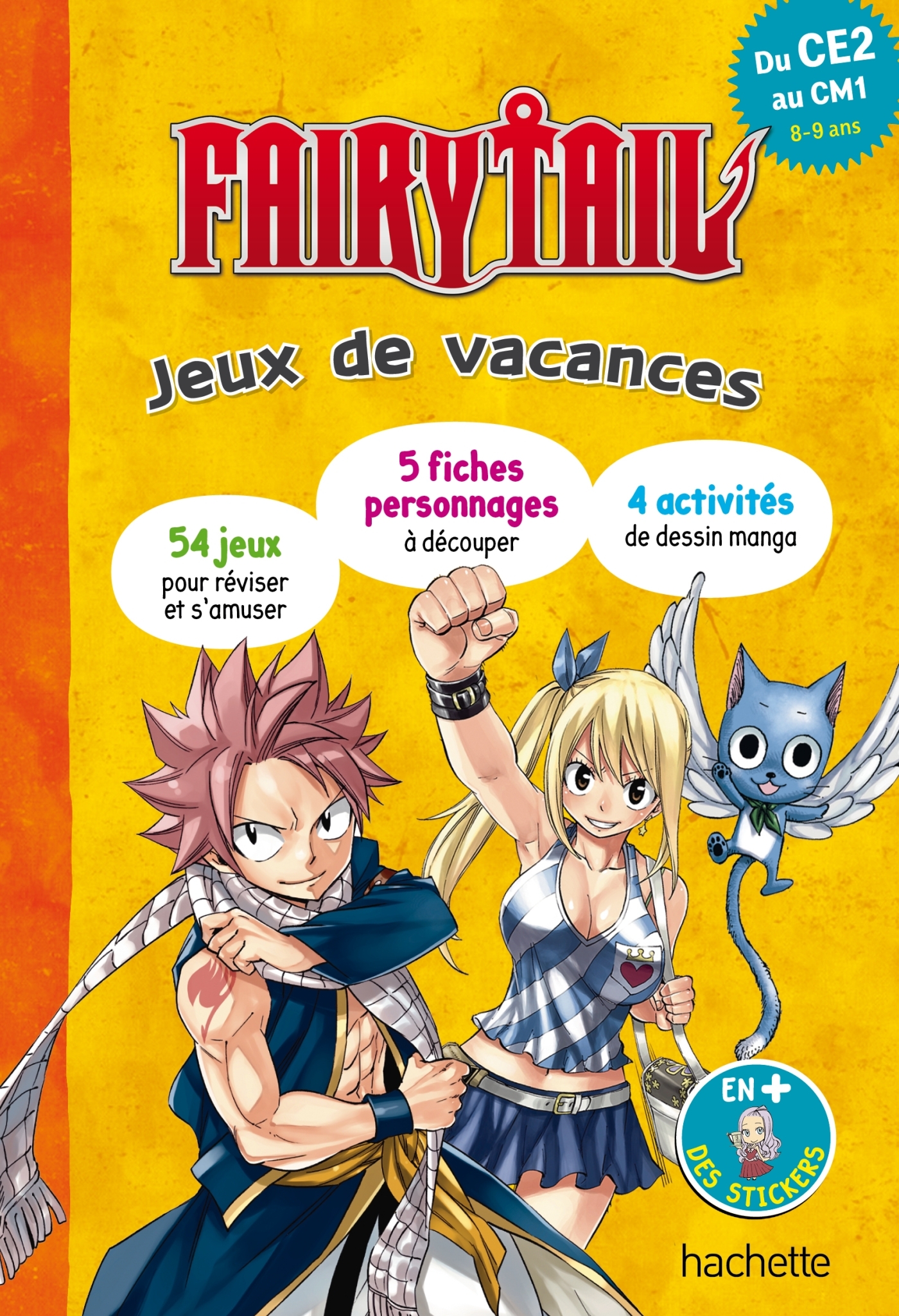 Fairy Tail - Jeux de vacances 2024 - Du CE2 au CM1 - Adeline Di Vito - HACHETTE EDUC