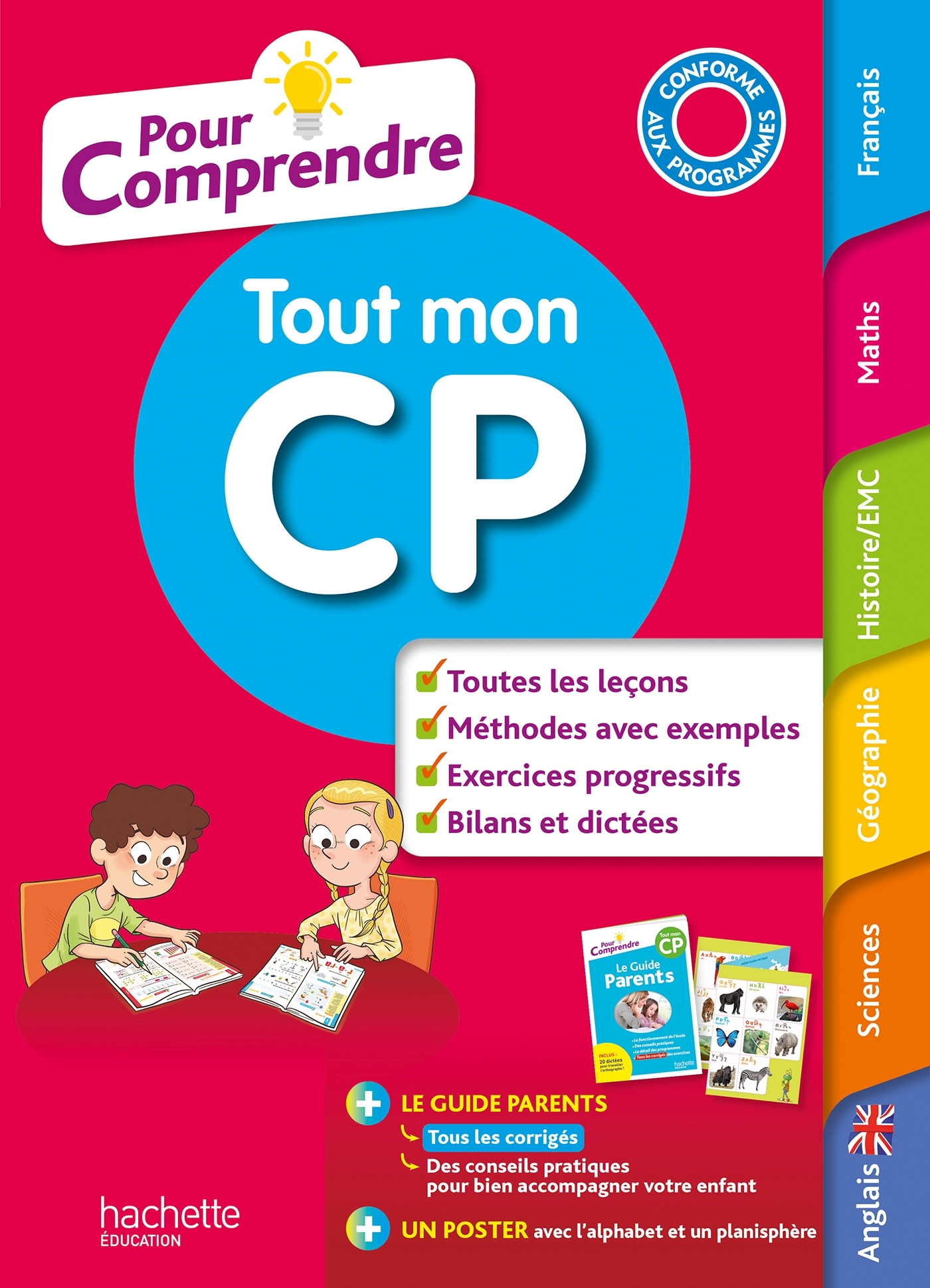 Pour comprendre Tout mon CP - Pauline Bodeau, Séverine Chatelain, Jack Guichard, Pascale Huet, christelle Prince, Julien Flamand - HACHETTE EDUC