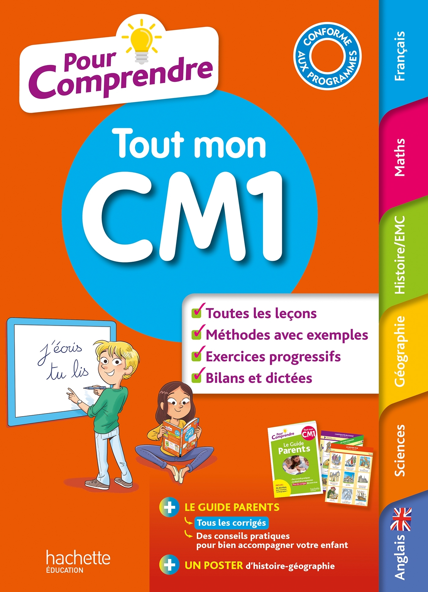 Pour comprendre Tout mon CM1 - Laure Brémont, Pierre Brémont, Séverine Chatelain, Fabienne Dachet, Jack Guichard, Emmanuel Guimberteau, Pascale Huet, Pierre Dieny, Julien Flamand - HACHETTE EDUC