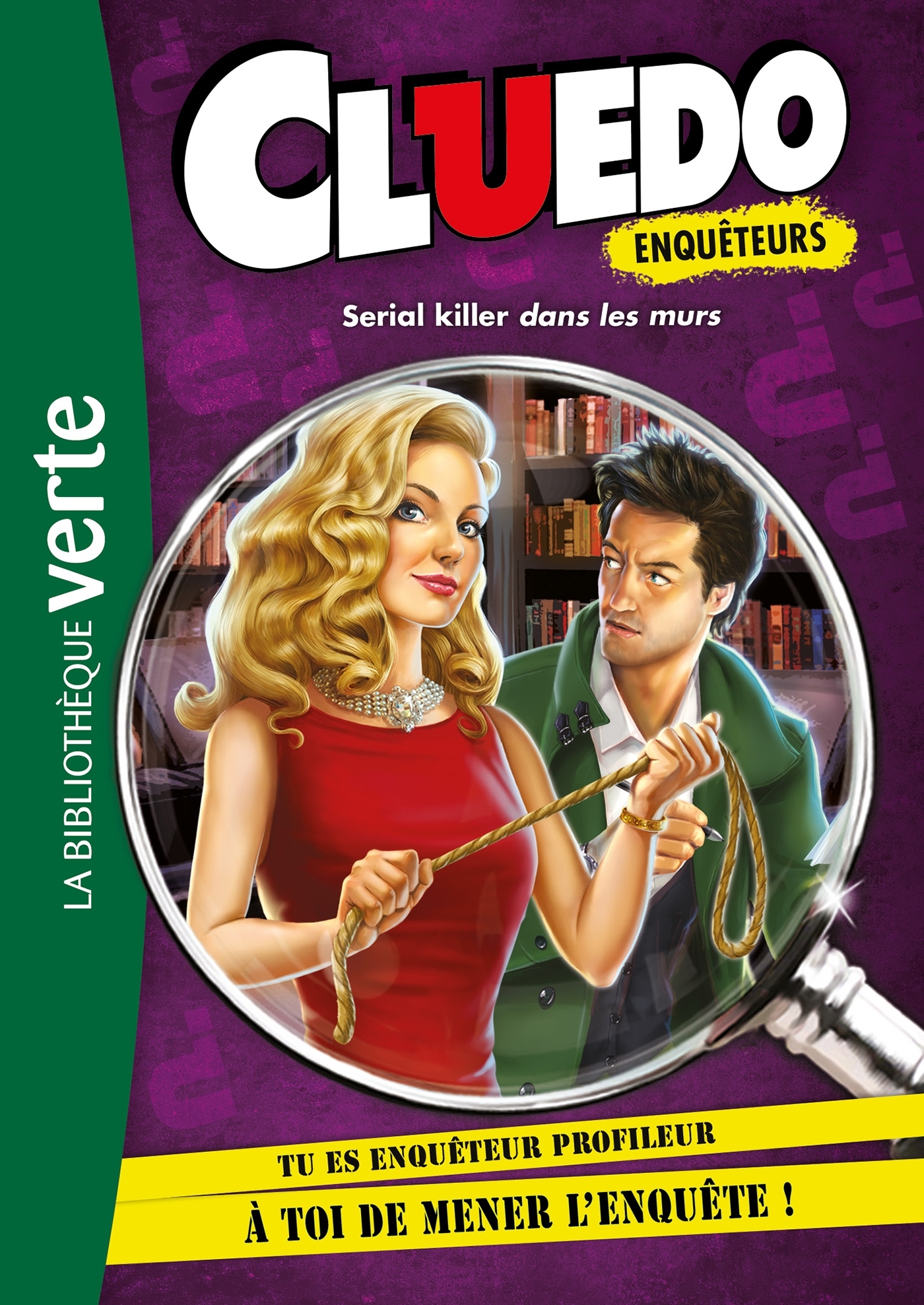 Cluedo Enquêteurs 05 - Serial killer dans les murs - Hasbro Hasbro - HACHETTE JEUN.