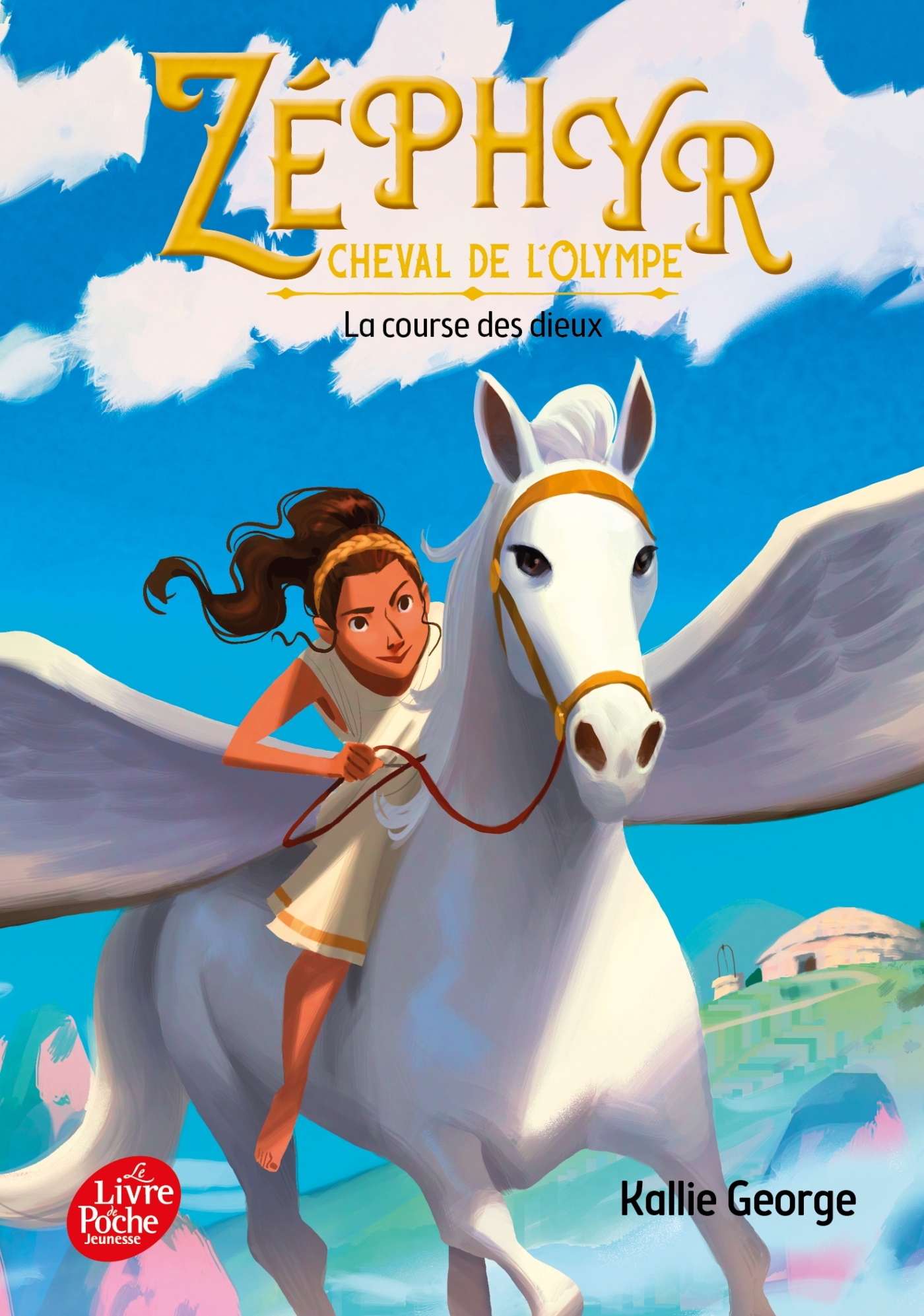 Zéphyr - Cheval de l'Olympe - Tome 1 - Kallie George, Cécile Moran - POCHE JEUNESSE