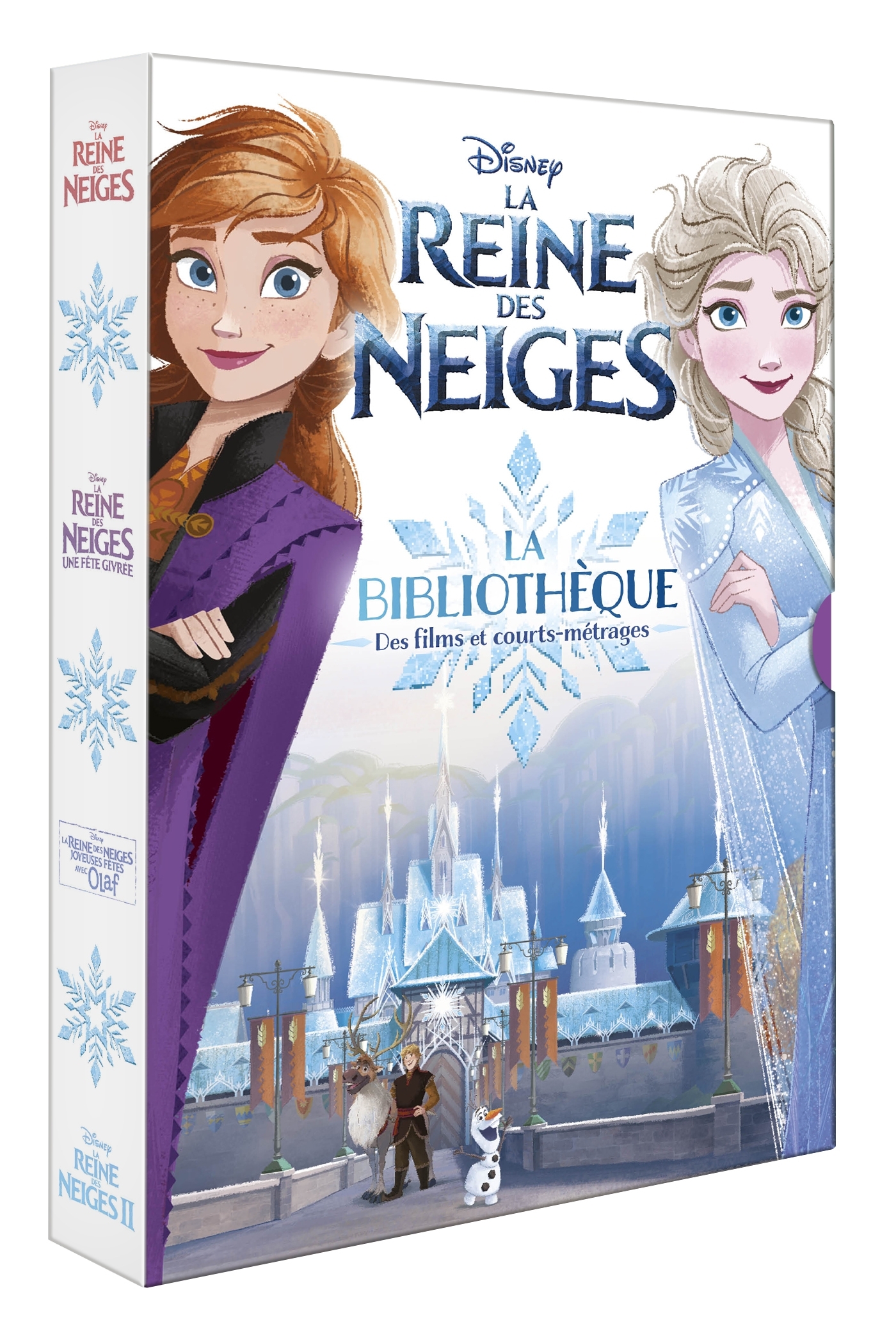 LA REINE DES NEIGES - La bibliothèque des films et courts-métrages - Disney -  Collectif - DISNEY HACHETTE