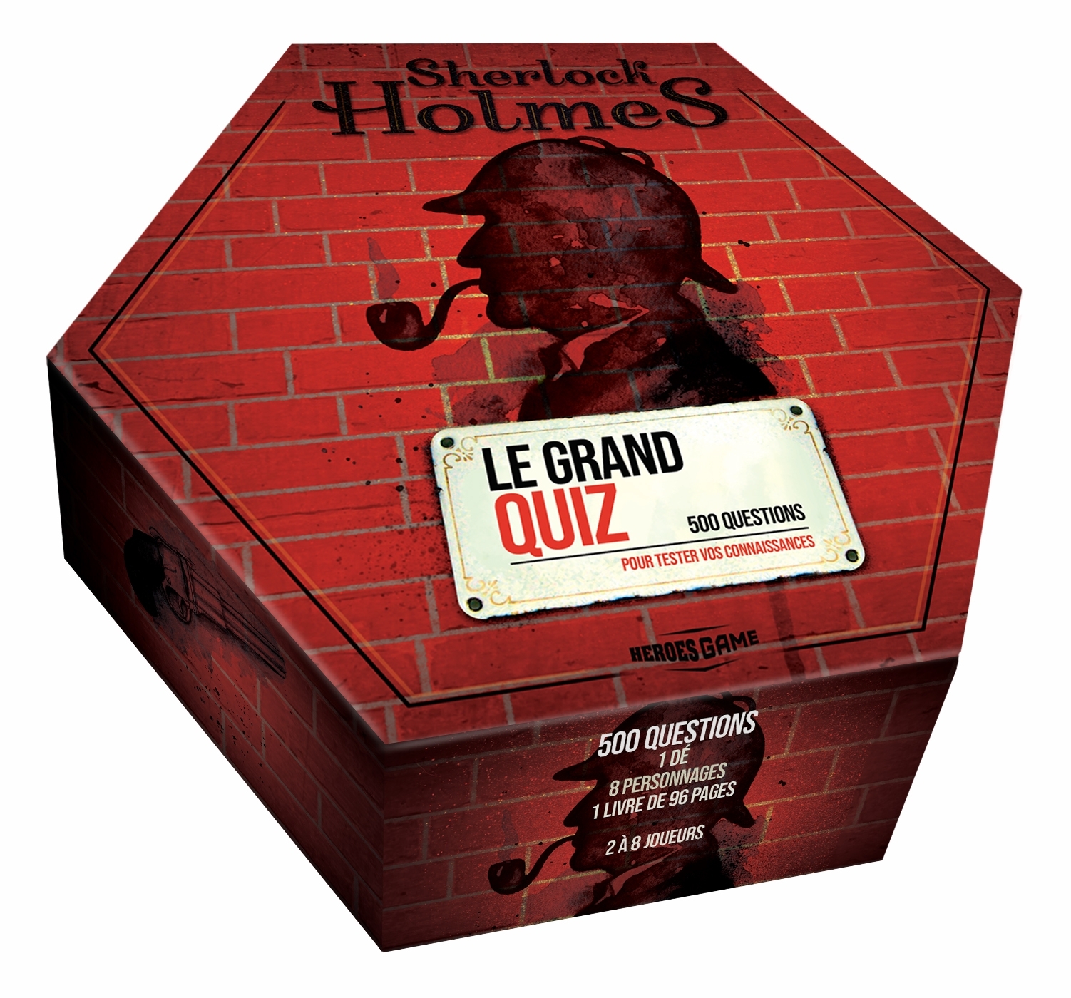 Boîte Le grand quiz Sherlock Holmes - Daniel HENOCQ - HACHETTE HEROES Boîte Le grand quiz Sherlock Holmes - Daniel HENOCQ - HACHETTE HEROES