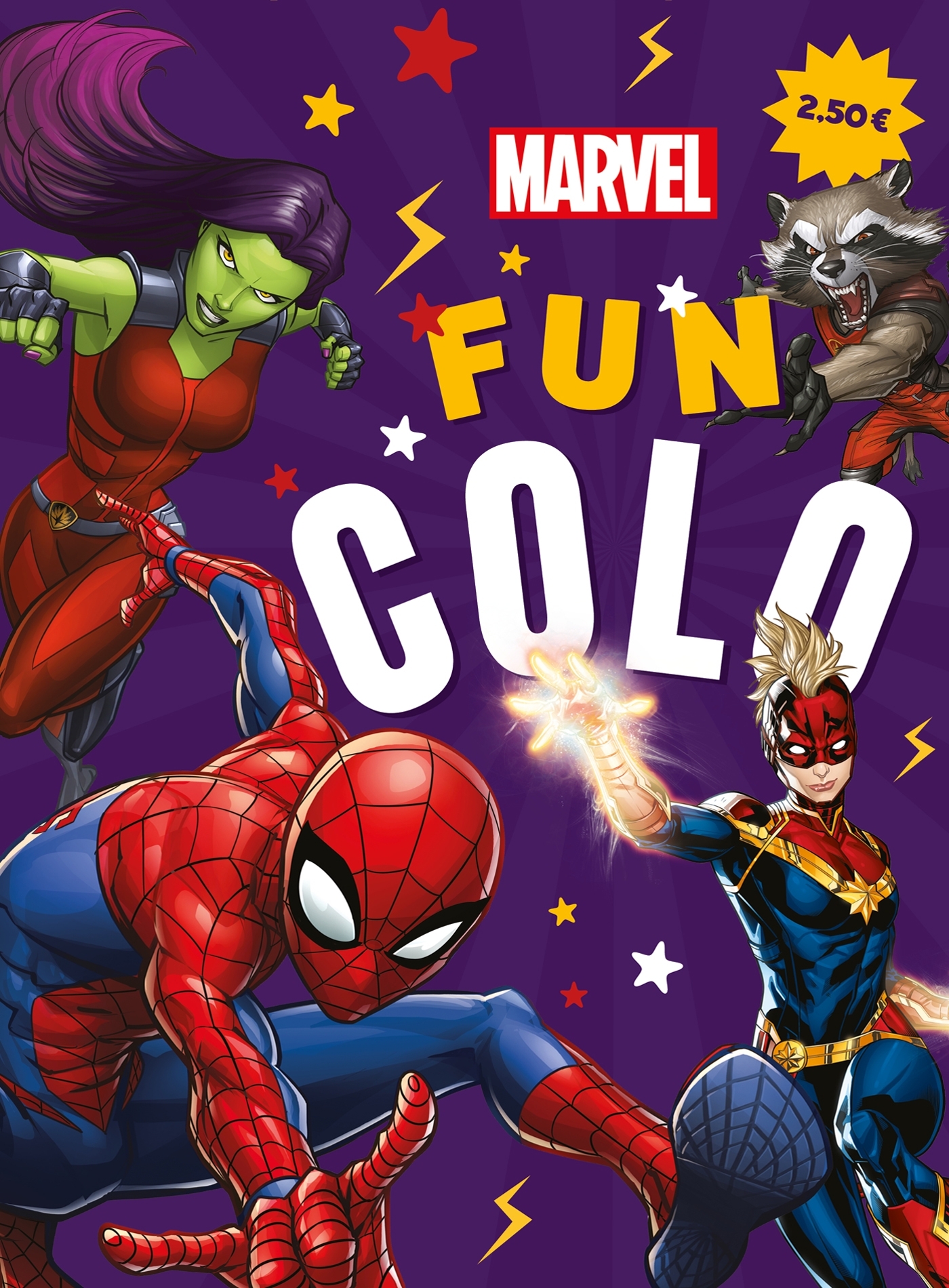 MARVEL - Fun Colo -  Collectif - DISNEY HACHETTE