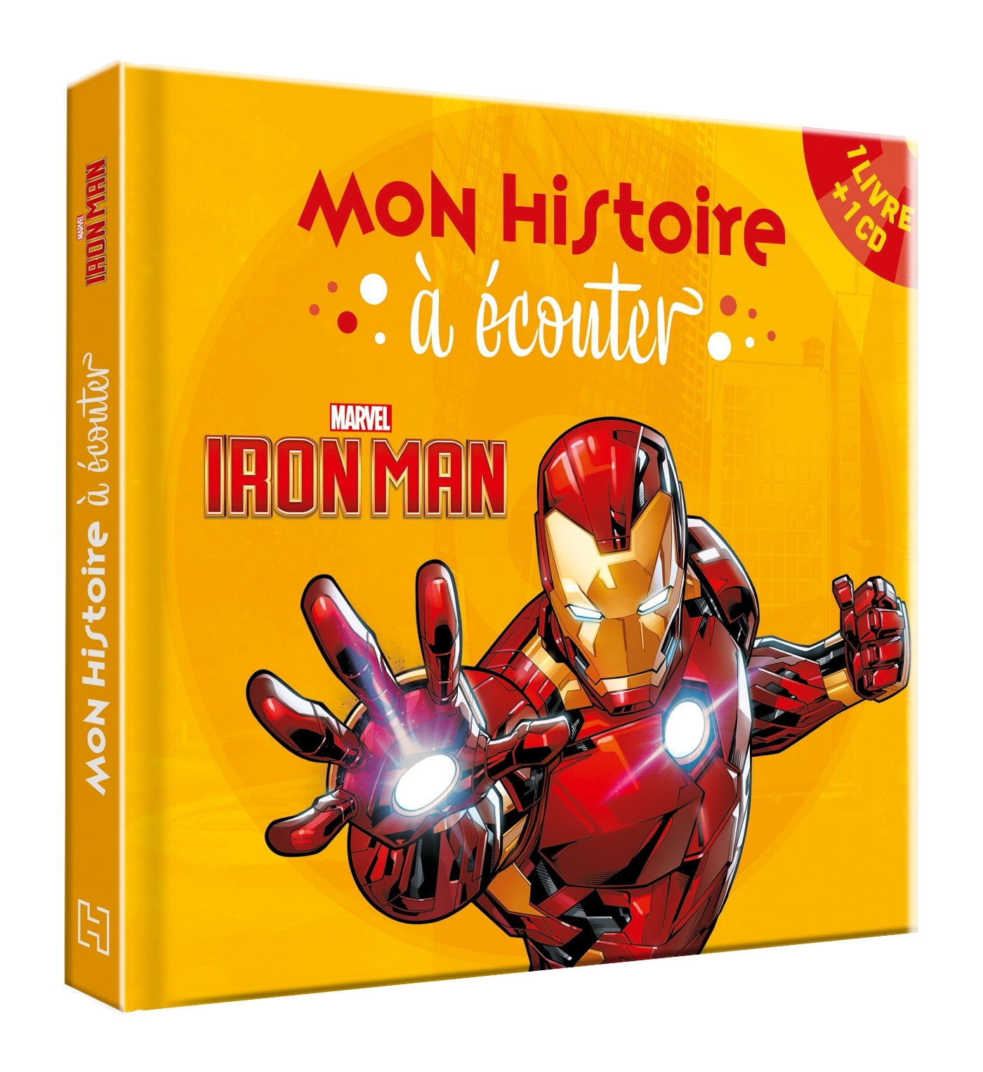 IRON-MAN - Mon histoire à écouter - Livre CD - Iron Man, les Origines - MARVEL - XXX - DISNEY HACHETTE