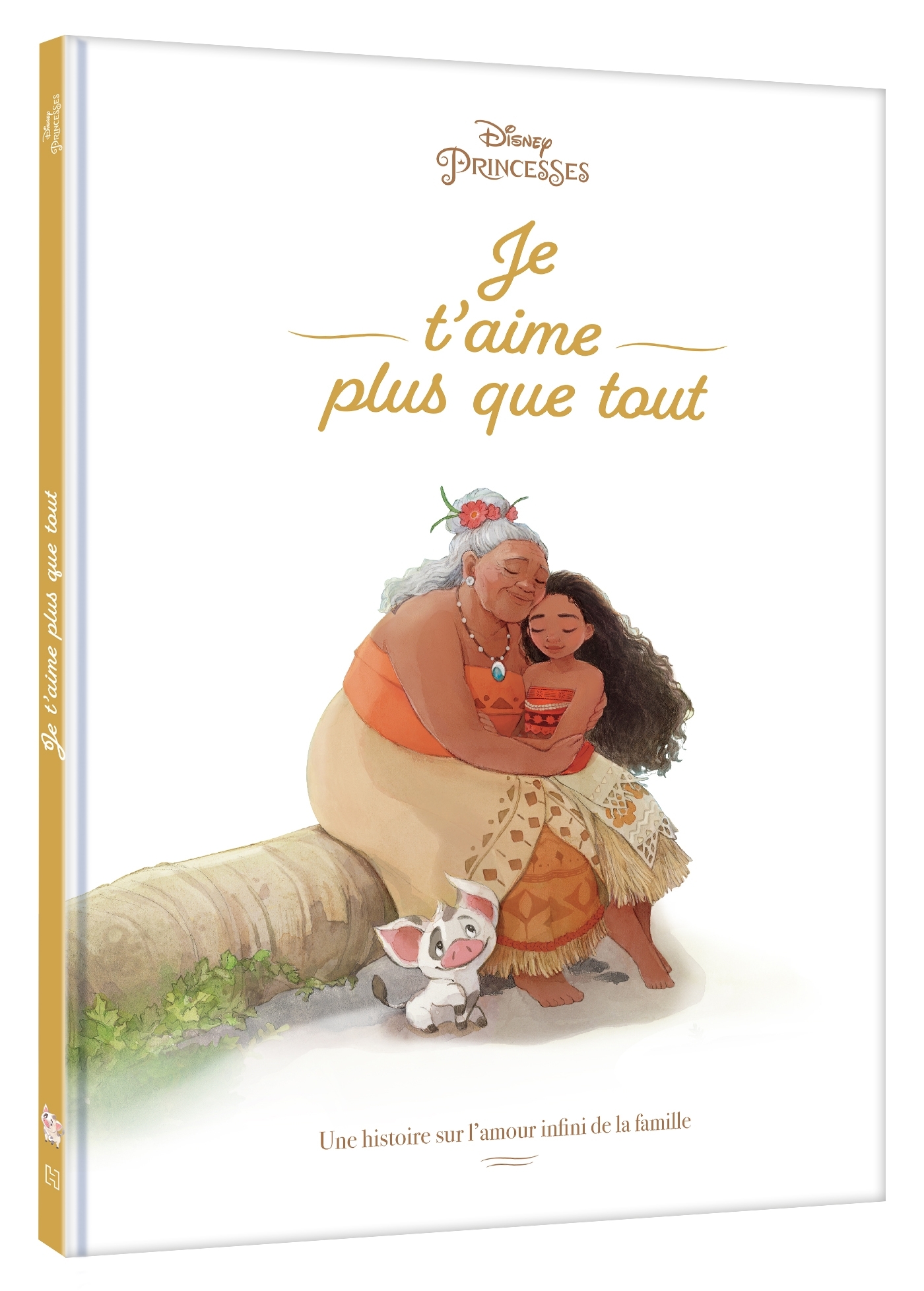 VAIANA - Je t'aime plus que tout - Une histoire sur l'amour infini de la famille - Disney Princesses - XXX - DISNEY HACHETTE