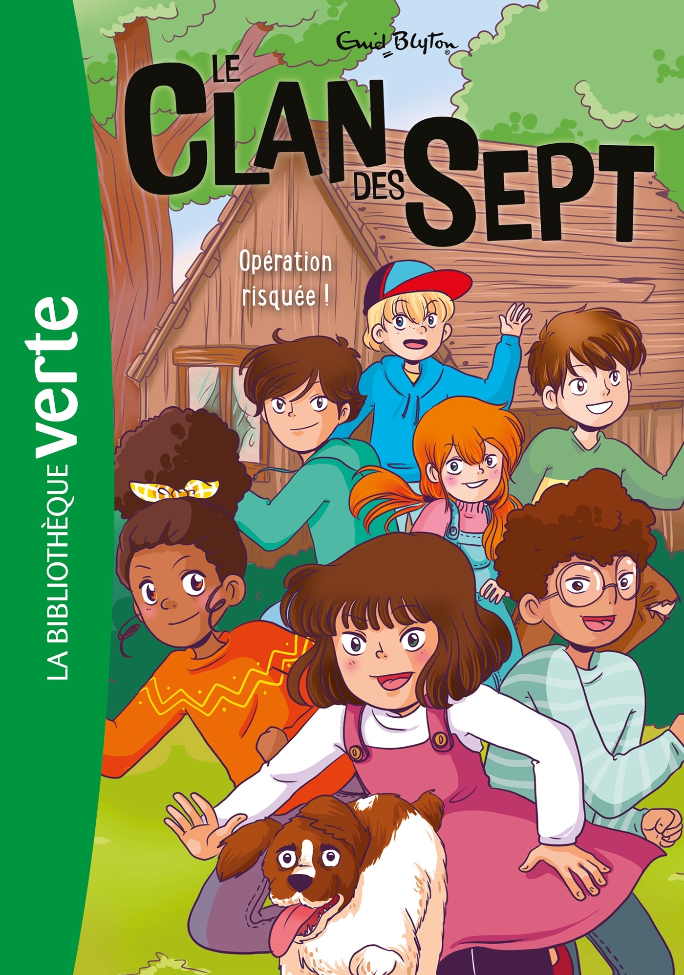 Le Clan des Sept NED 06 - Opération risquée - Enid Blyton - HACHETTE JEUN.