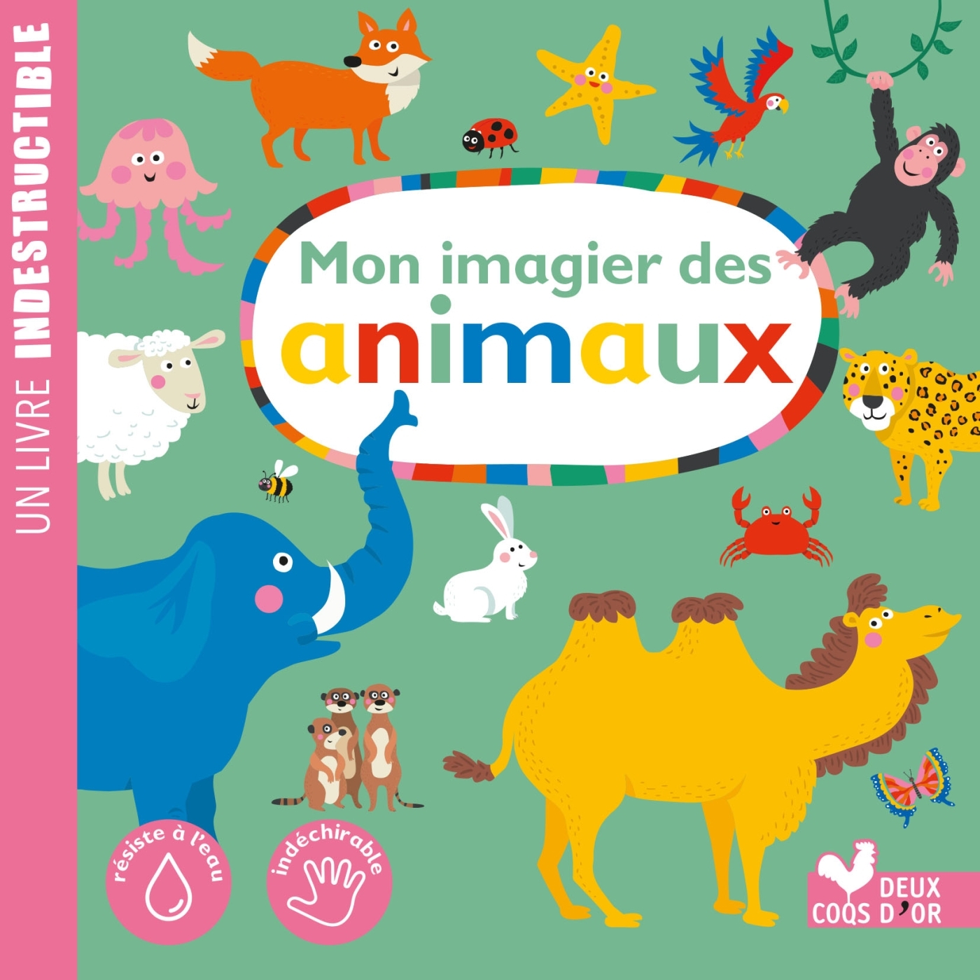 Mon imagier des animaux - Nastja Holtfreter - DEUX COQS D OR