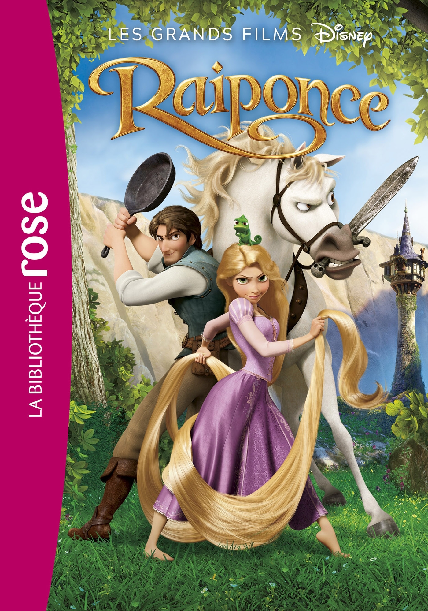 Les grands films Disney 03 - Raiponce - Walt Disney - HACHETTE JEUN.