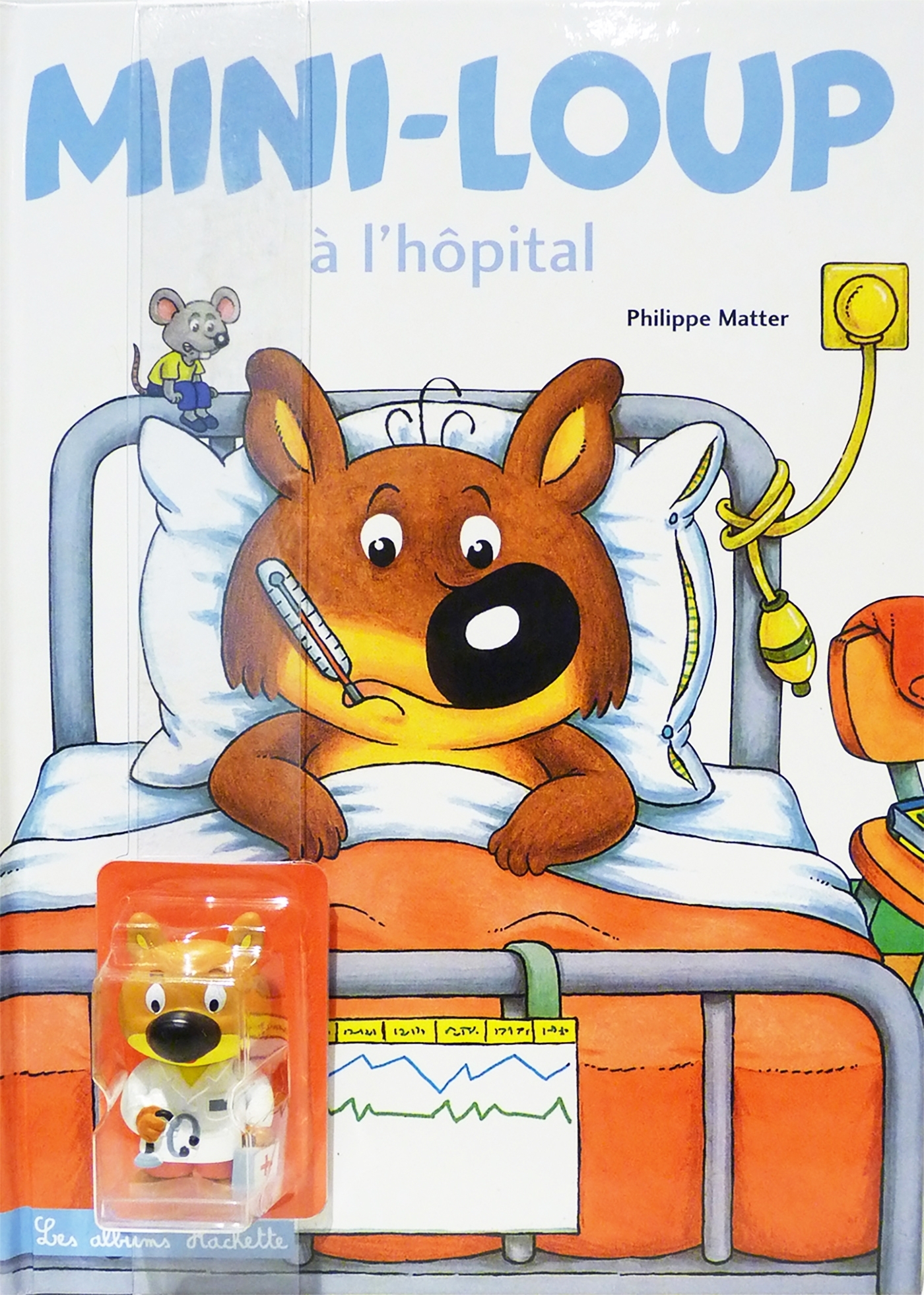 Mini-Loup à l'hôpital + 1 figurine - Philippe Matter - HACHETTE ENFANT