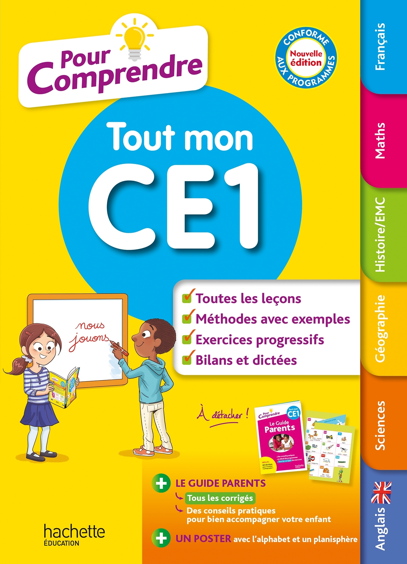 Pour comprendre tout mon CE1 - Frédérique Beau, Pauline Bodeau, Séverine Chatelain, Magali Dieny, Pierre Dieny, Jack Guichard, Pascale Huet - HACHETTE EDUC