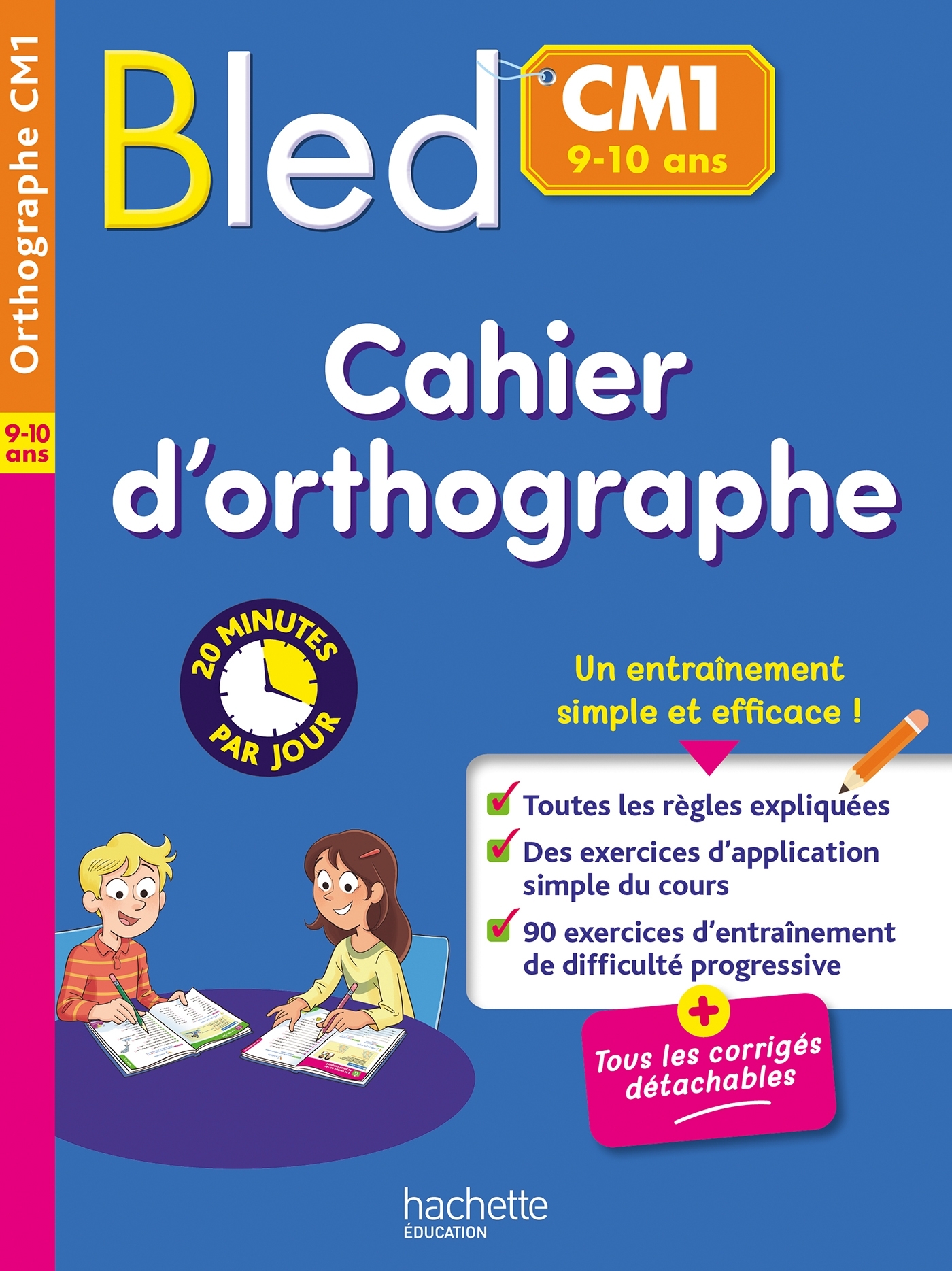 Bled Cahier d'orthographe CM1 - Claude Couque, Julien Flamand - HACHETTE EDUC