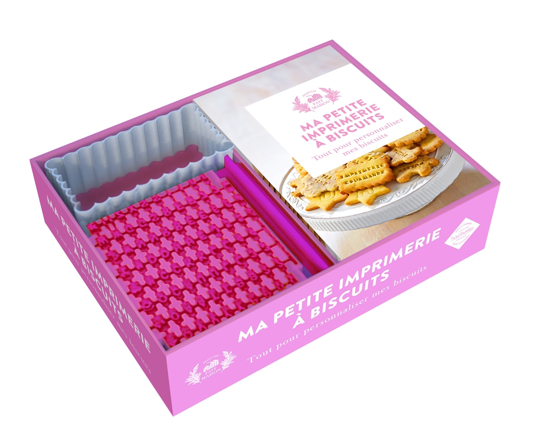 Coffret Ma petite imprimerie à biscuits -   - HACHETTE PRAT