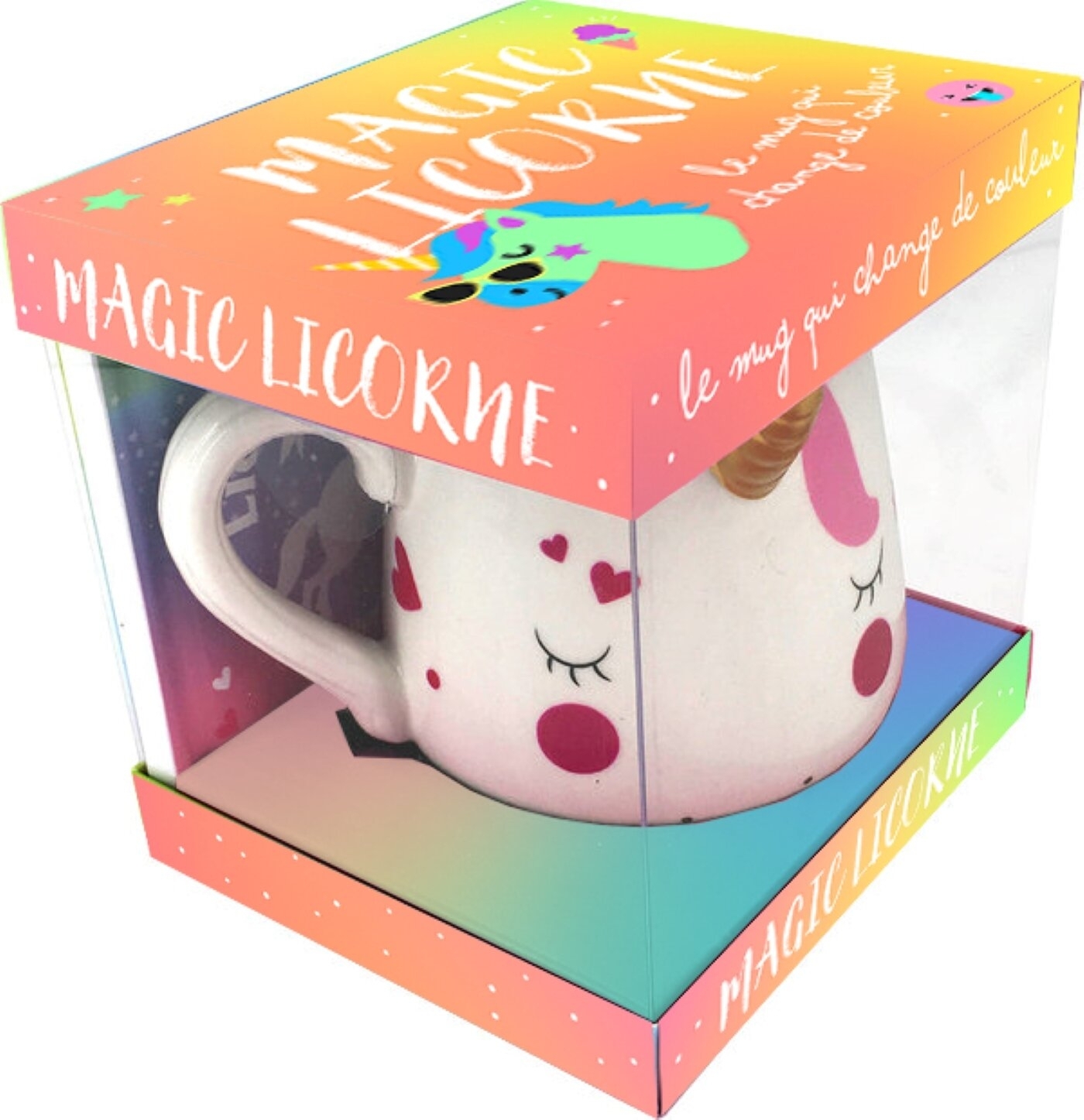 Coffret Mug Magic Licorne -   - HACHETTE PRAT