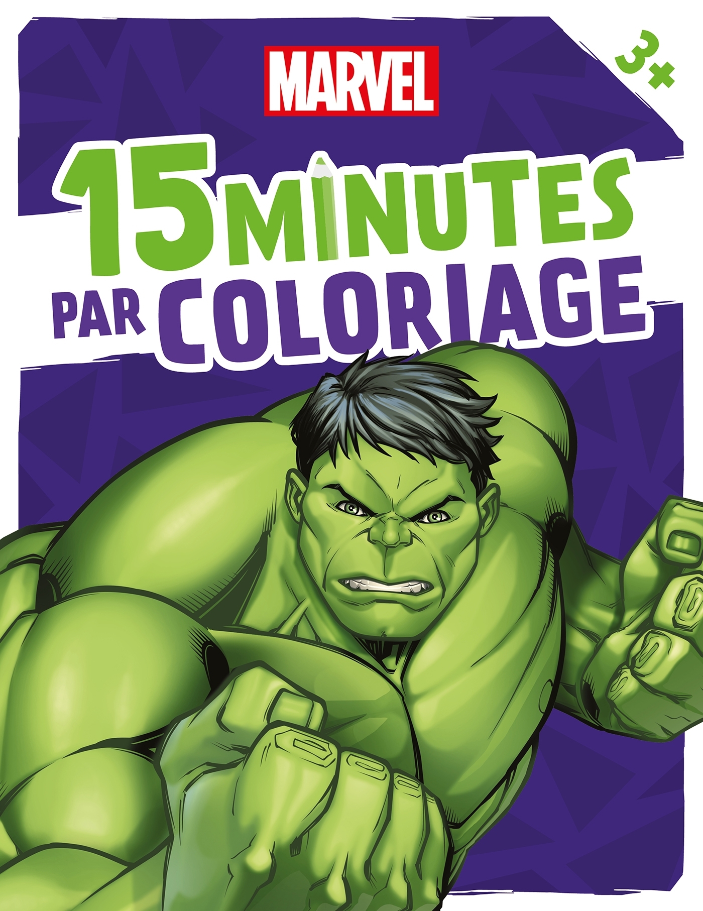 MARVEL - 15 minutes par coloriage (dès 3 ans) - XXX - DISNEY HACHETTE