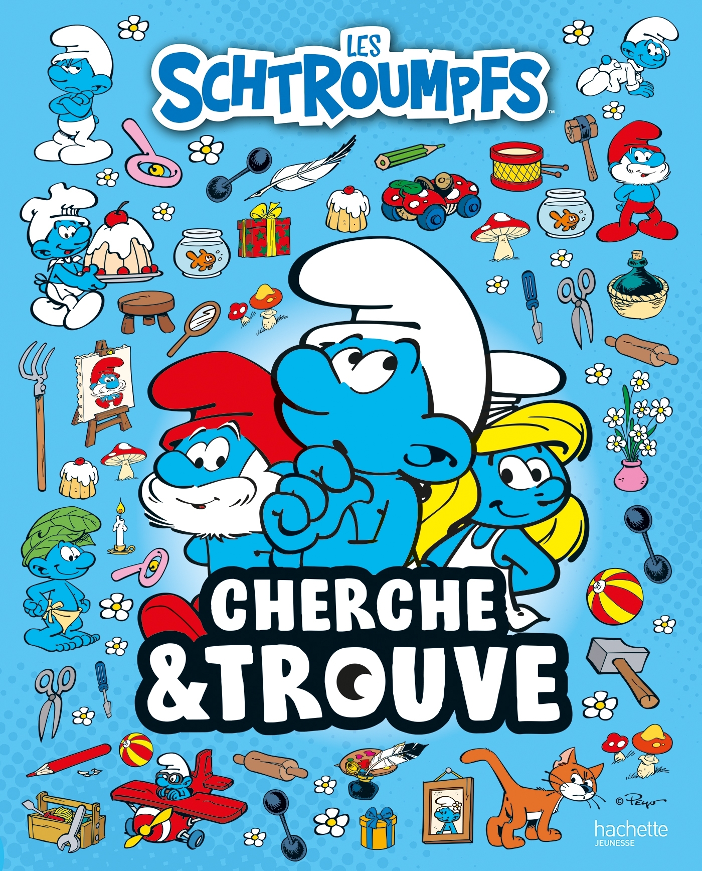 Les Schtroumpfs - Cherche et Trouve - IMPS IMPS - HACHETTE JEUN.