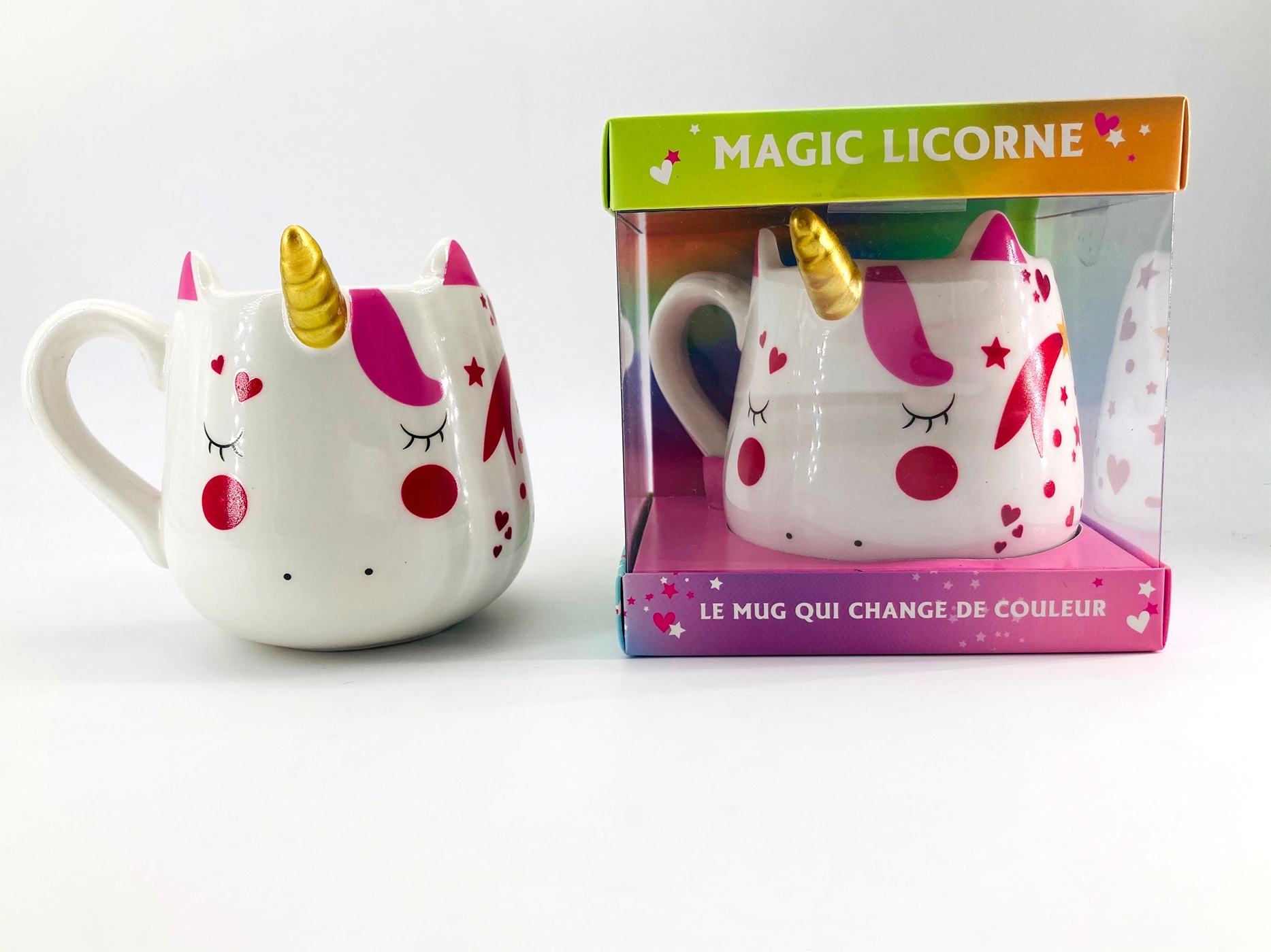 Coffret Mug Magic Licorne Nouvelle édition -   - HACHETTE PRAT