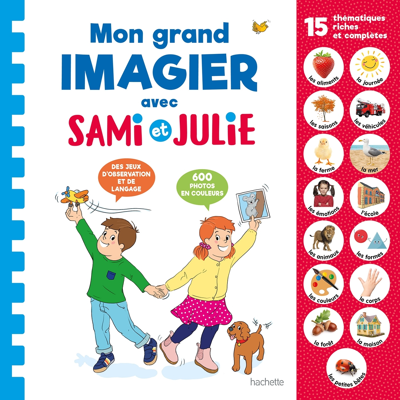 Mon grand imagier avec Sami et Julie - Marion Fallot, Alain Boyer - HACHETTE EDUC