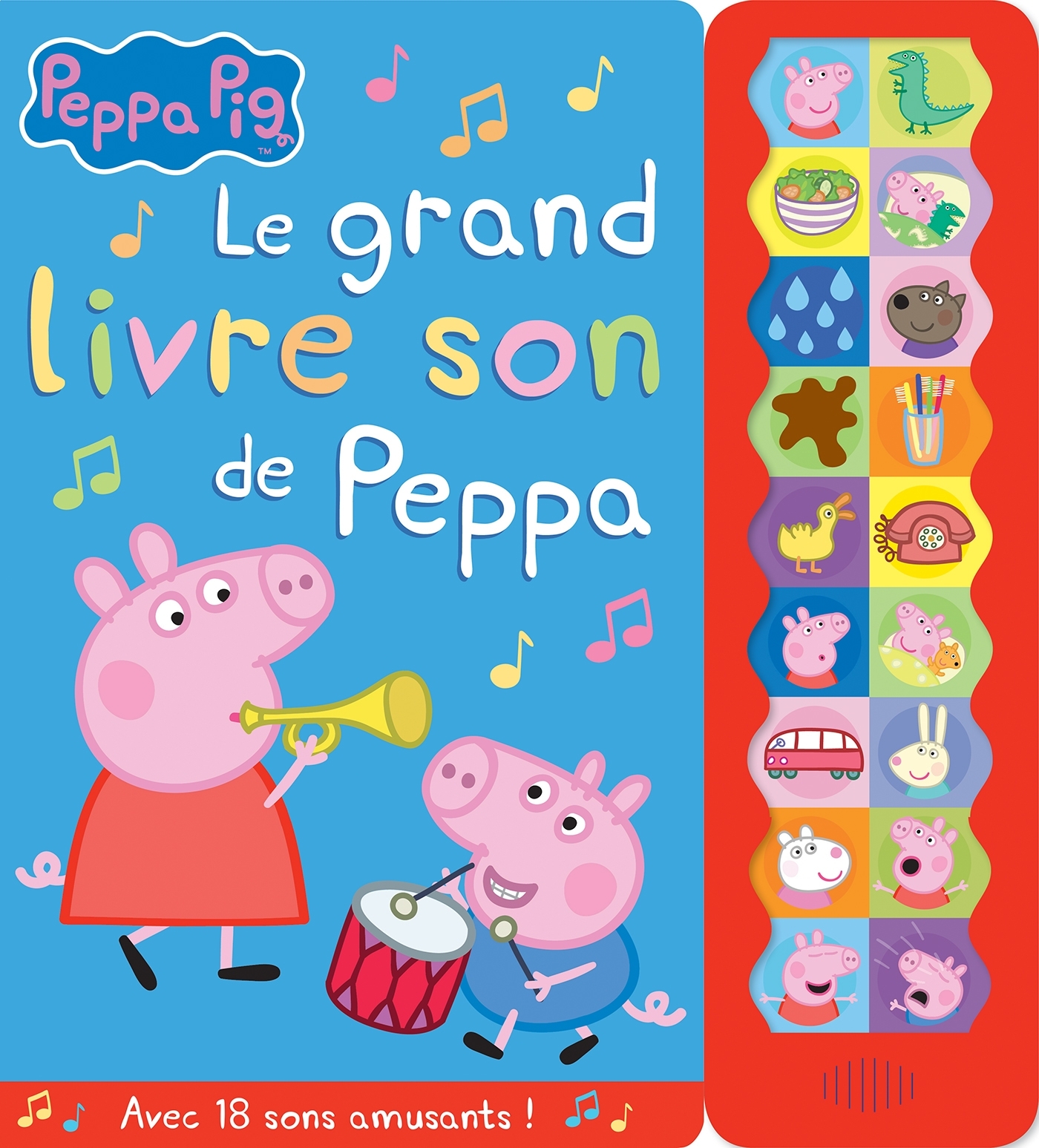 Peppa Pig / Le grand livre son de Peppa -   - HACHETTE JEUN.